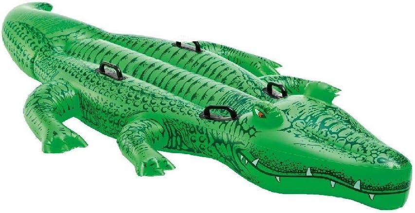 Intex - Giant Gator Children's Large Inflatable Ride-On Alligator (58562EP) 1