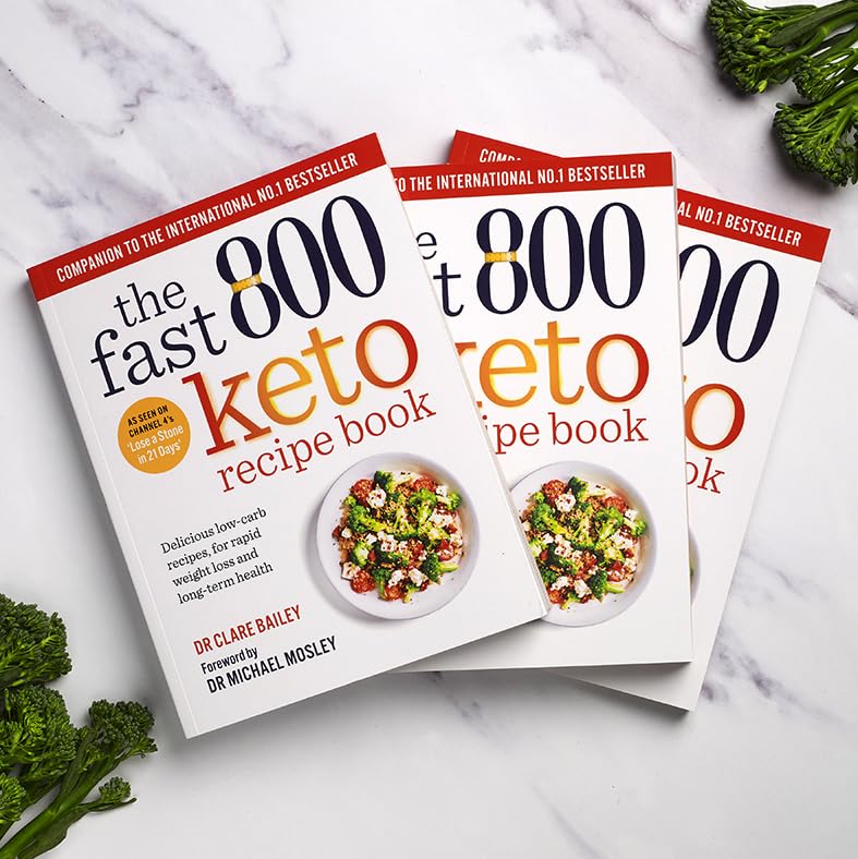 Short Books The Fast 800 Keto Recipe Book - Delicious Low-Carb Recipes for Rapid Weight Loss | Paperback 8