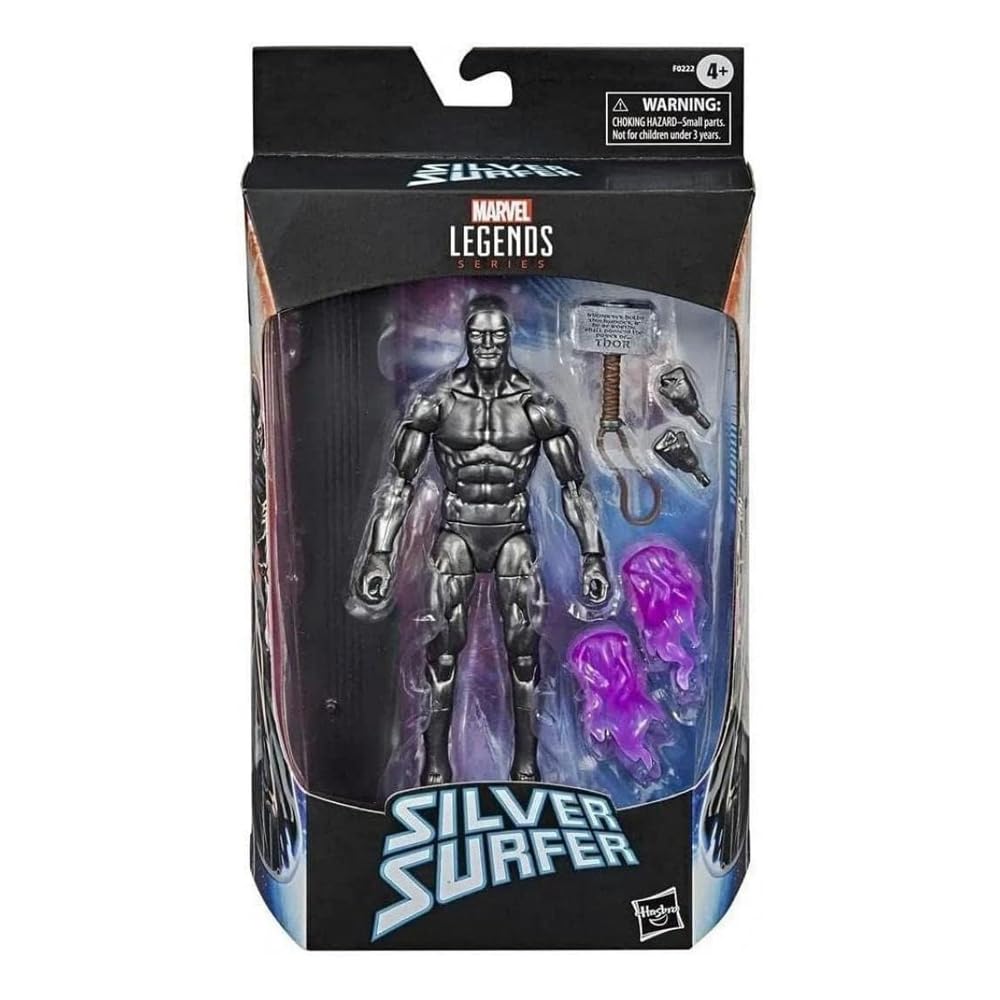 Marvel Legends Series Silver Surfer Action Figure - 15 cm Scale | Avengers Team | Hasbro 1