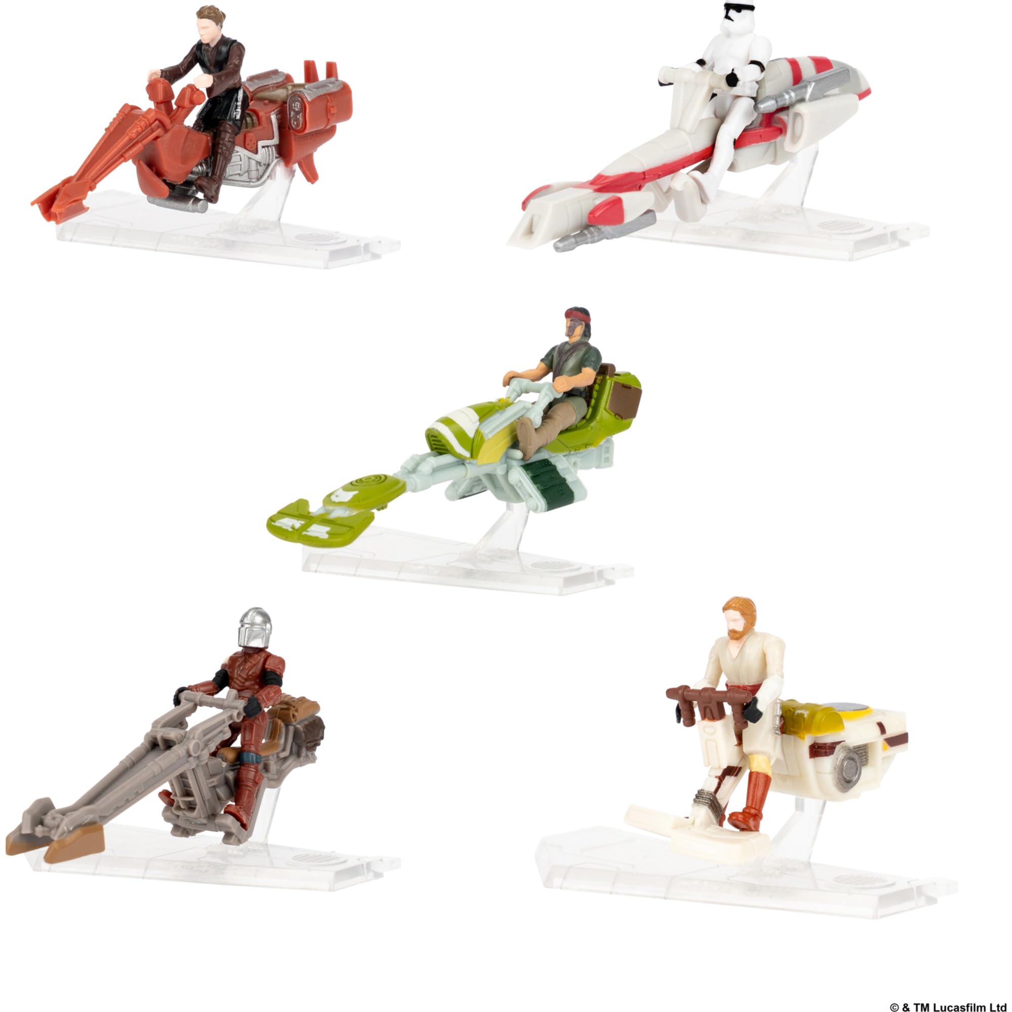 Jazwares Star Wars Micro Galaxy Squadron TIE Interceptor (Armada Edition) Mystery Bundle | 3-Inch & 2.5-Inch Vehicles 5