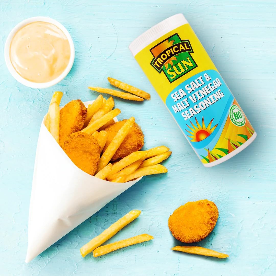 Tropical Sun Sea Salt & Malt Vinegar Seasoning - 100g 2