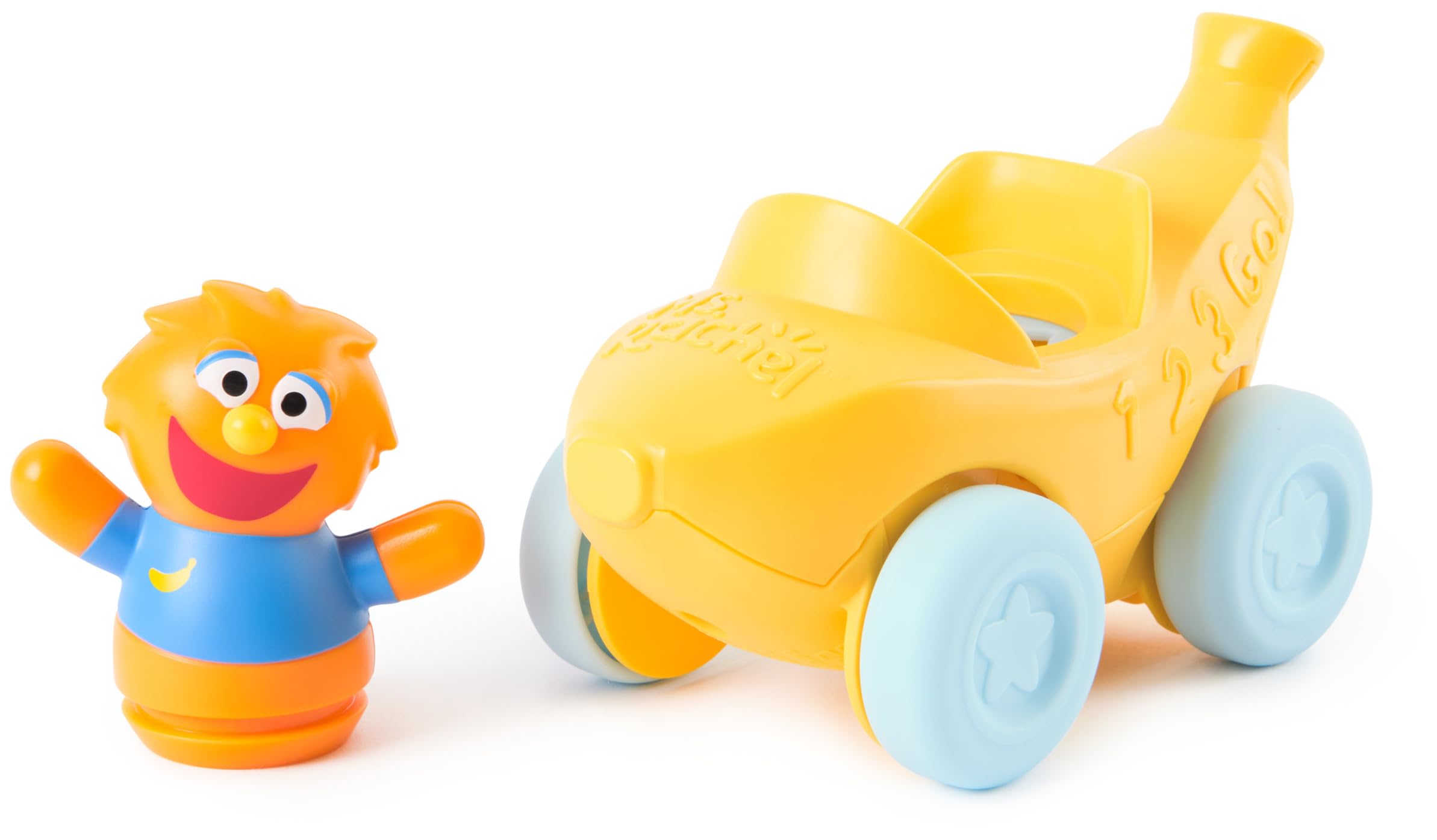 Ms. Rachel Herbie’s 1-2-3 Roll! Vehicle with Click-in Figure | Pull Back & Go | Ages 12+ Months 9