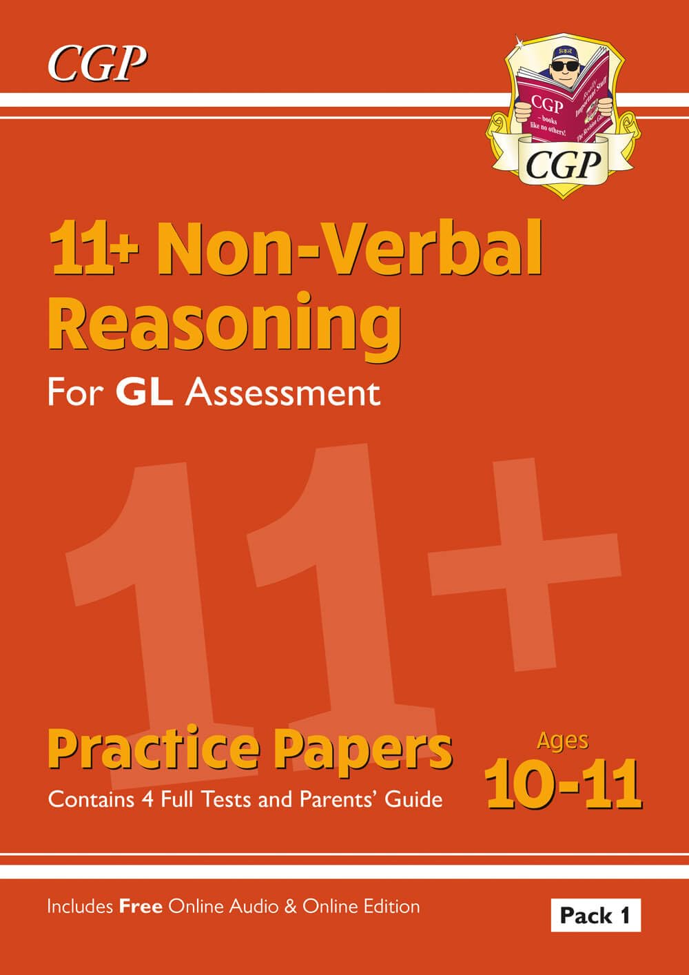 CGP 11+ GL Non-Verbal Reasoning Practice Papers - Ages 10-11 | Pack 1 | Paperback 1