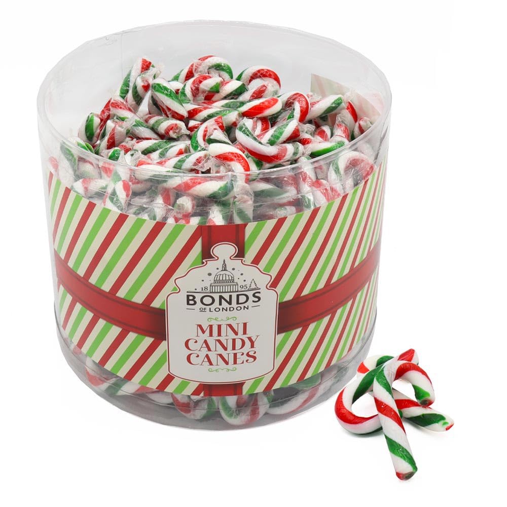 Bonds of London - Peppermint Flavour Mini Candy Canes 1