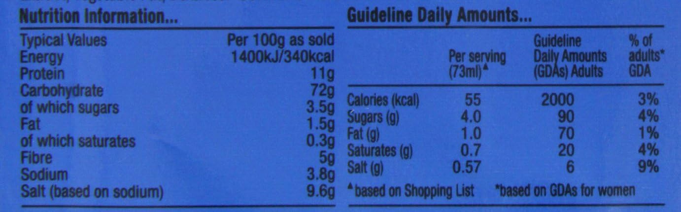 Colman's Parsley Sauce Mix with Nutmeg, 20g - Vegetarian, No Added MSG 3