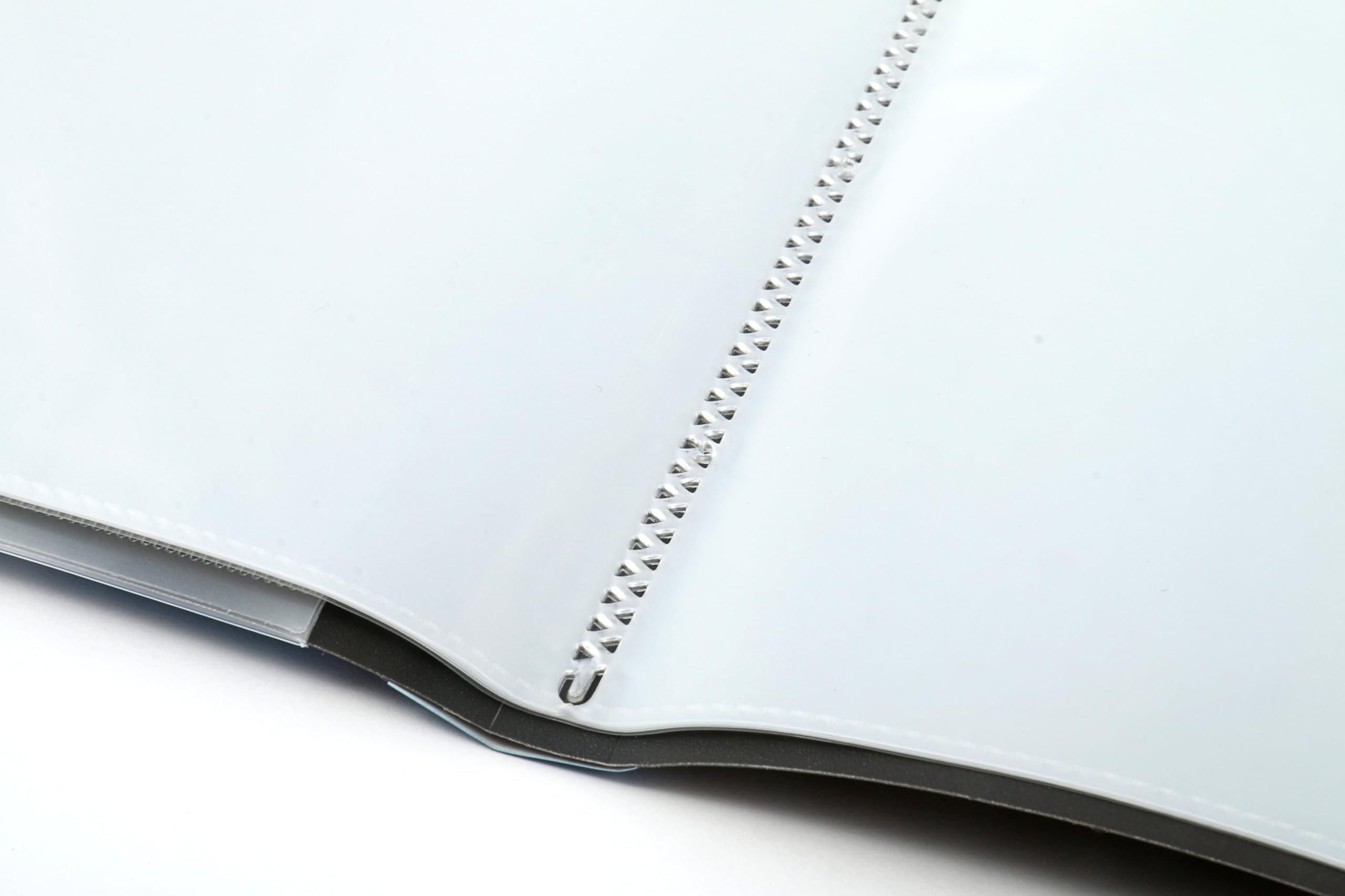 Europel OPUS 2 Display Book - A4 Size, 10 Pockets | Dark Grey Polypropylene 3
