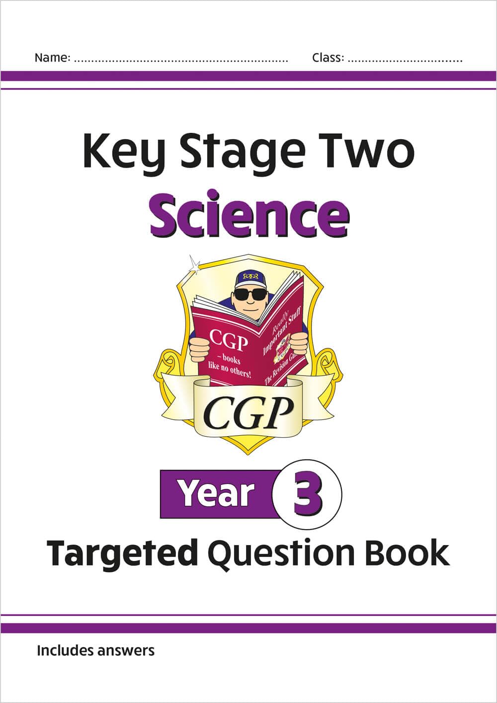 Coordination Group Publications Ltd (CGP) KS2 Science Year 3 Targeted Question Book - Practice Questions & Answers | Paperback | 48 Pages 1