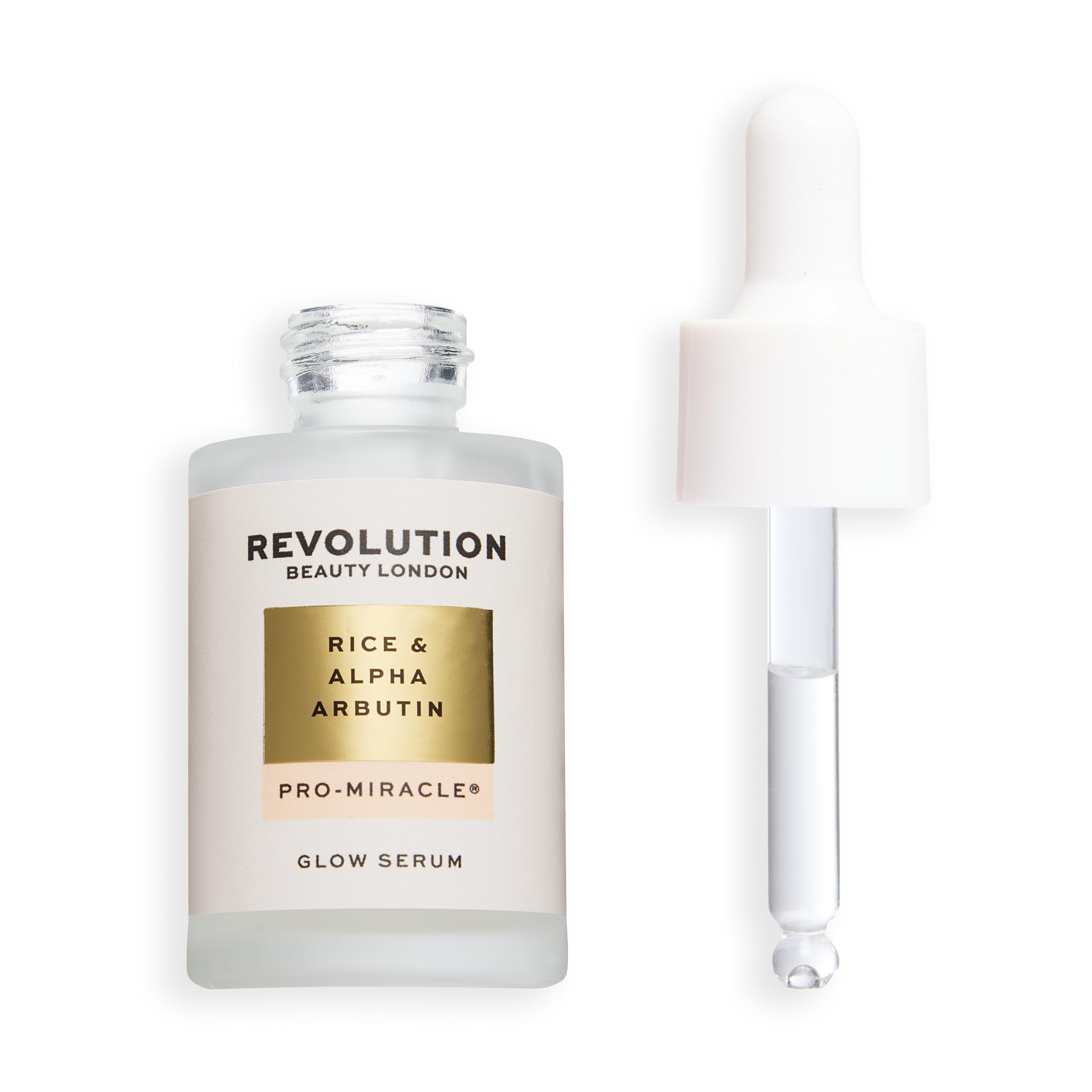 Revolution Beauty London Miracle Rice + Alpha Arbutin Serum - Targets Dullness & Hyperpigmentation | 30 ml 1