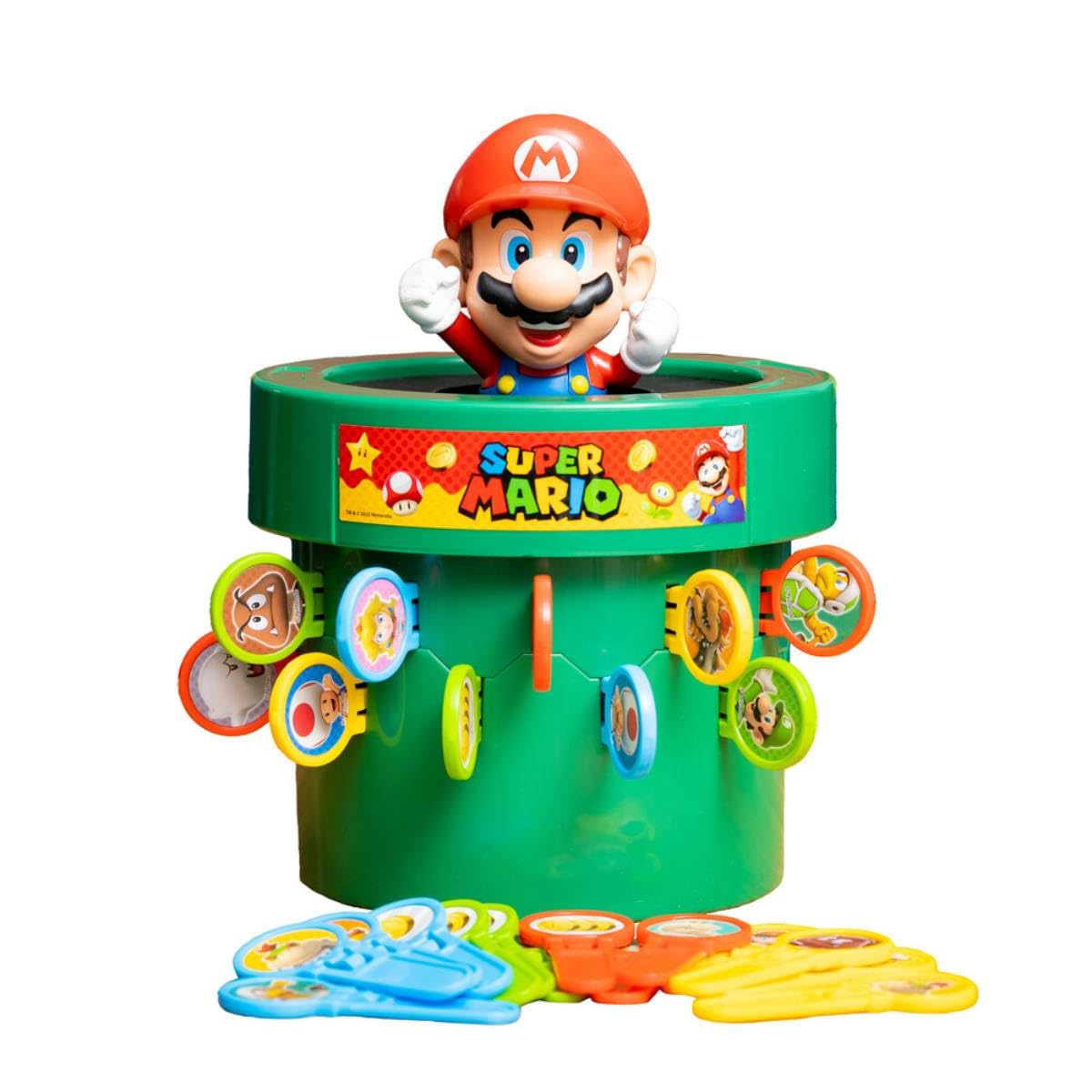 TOMY Pop Up Super Mario Family Board Game for Kids, 2-4 Players 7
