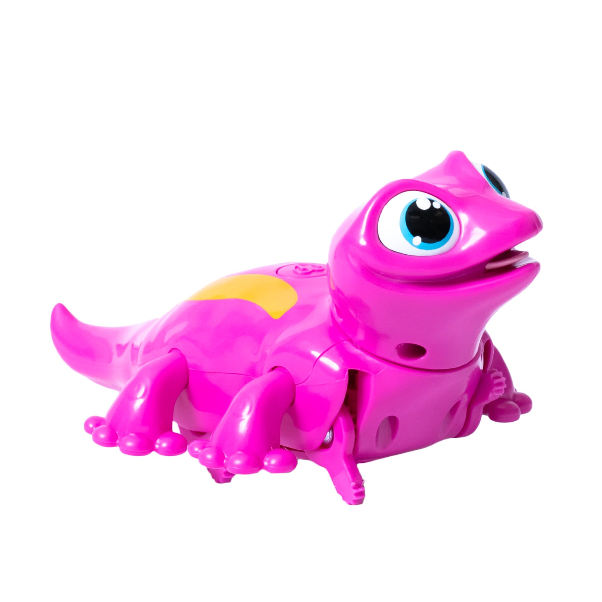 Animagic Lets Go Gecko - Pink Electronic Pet with Lights and Sounds
