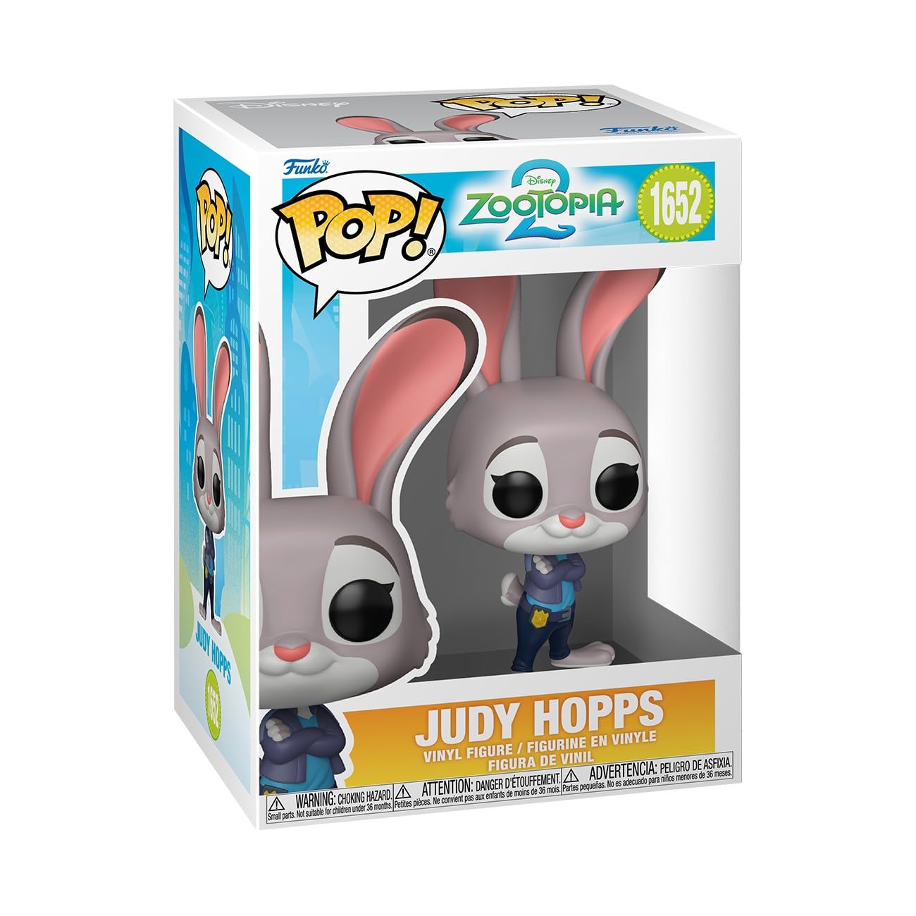 Funko Pop! Disney: Zootopia 2 - Judy Hopps Vinyl Figure 1