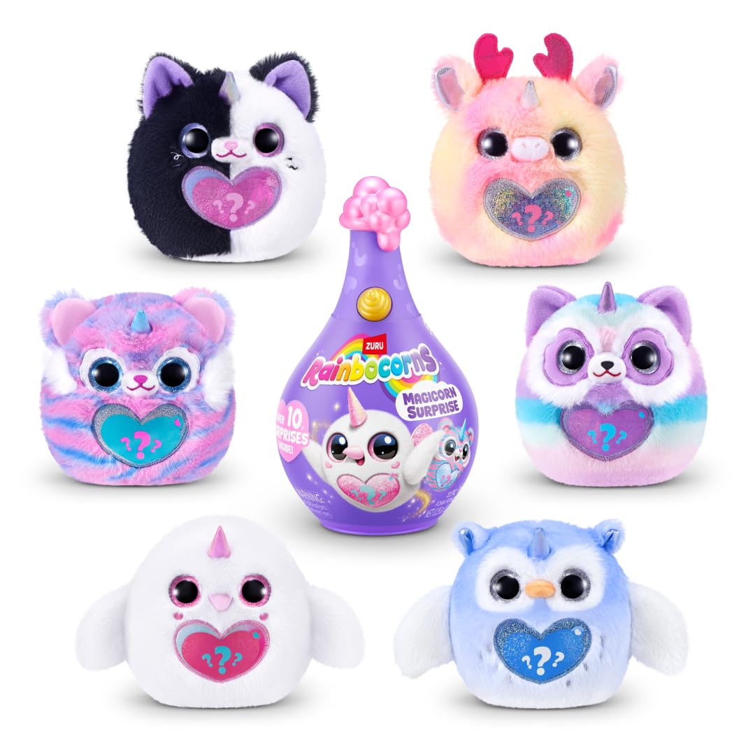 Rainbocorns Magicorn Series 1 Tiger - Magical Plush Surprise Toy | Ages 3+ 5