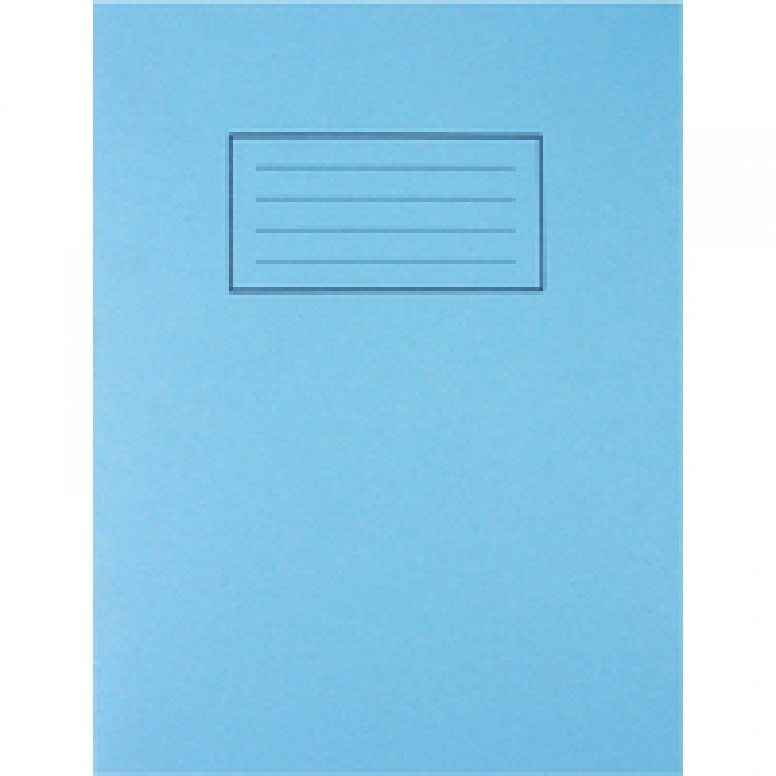 Silvine Exercise Book Ruled 229x178mm Blue (Pack of 10)