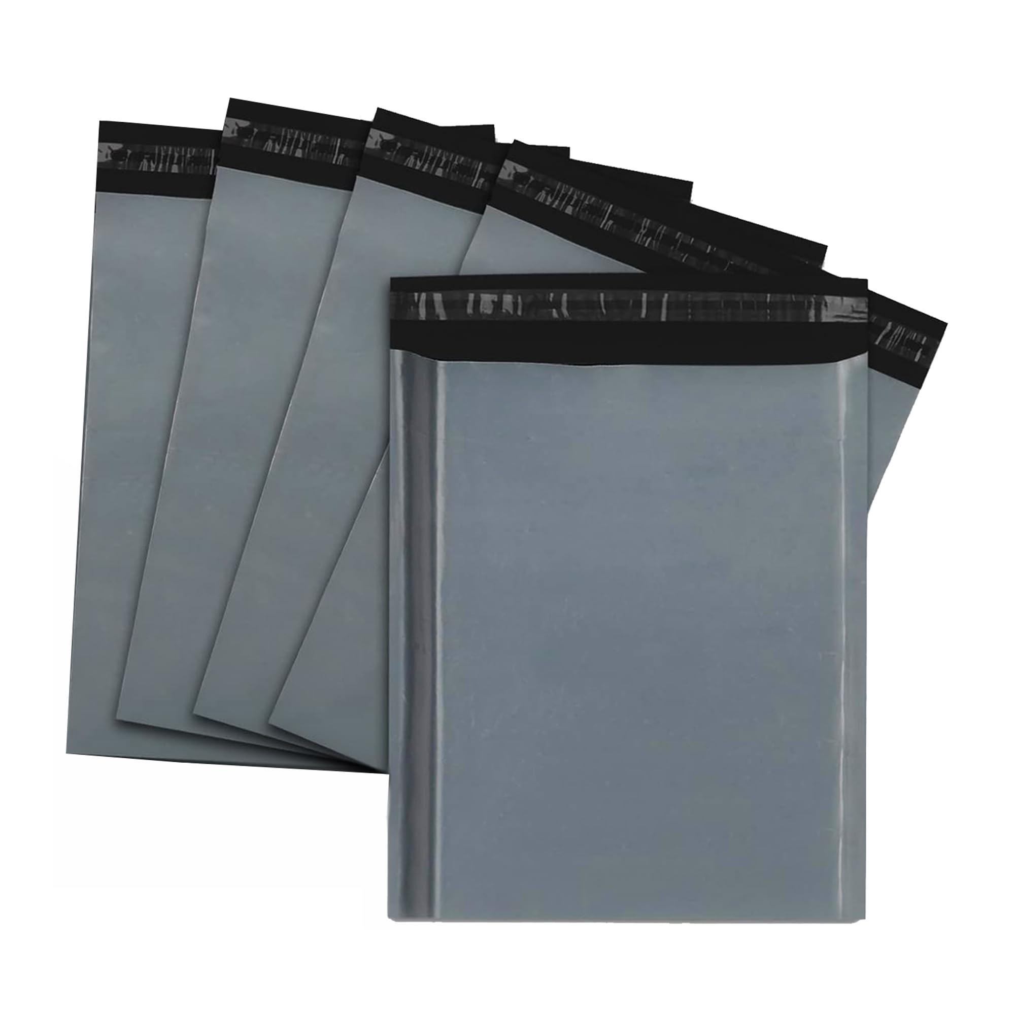 G4GADGET 50 Pack Large Grey Box Mailers | 17 x 24 Inches (425mm x 600mm) | LDPE 1