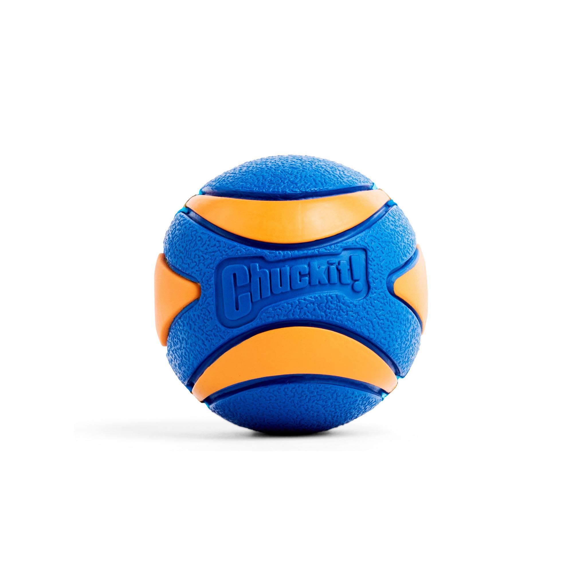 Chuckit! Ultra Squeaker Ball - Large Size, Durable Natural Rubber Fetch Toy | Floats 3