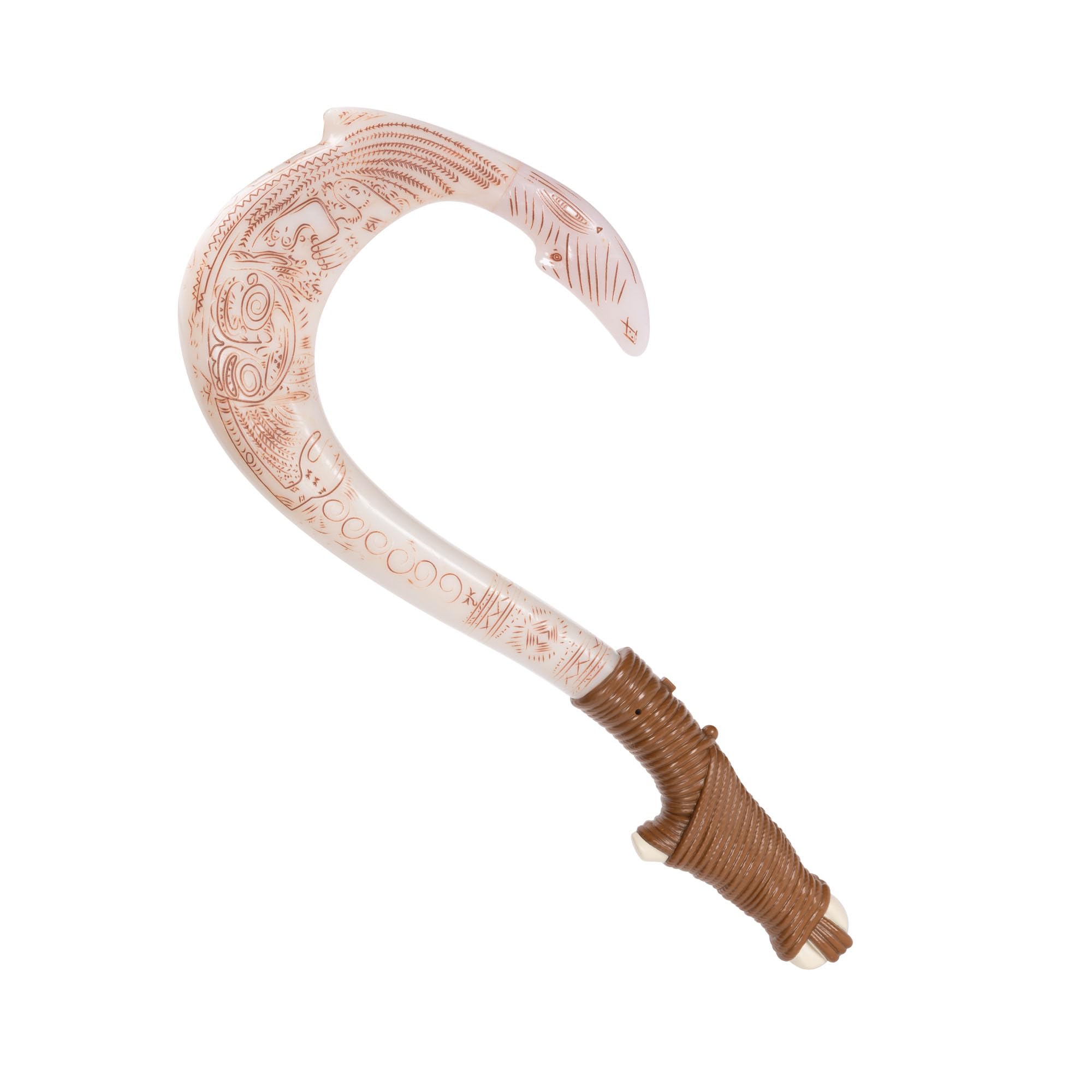Disney Moana 2 Maui's Magical Fishhook - Motion-Activated Lights & Sounds, 20" Hero Hook for Kids 3+