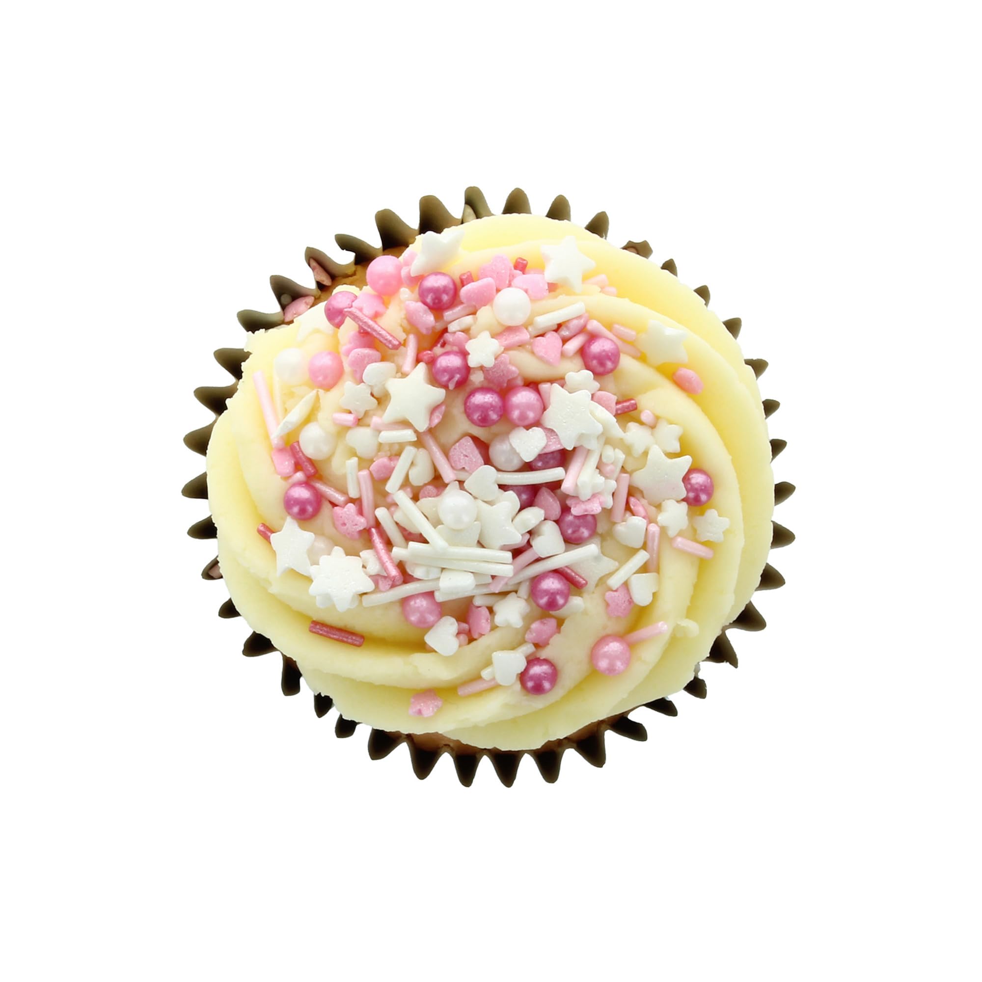 Baked with Love Pink Sprinkles - Pink & White Sugar Mix | 90g Resealable Bottle 8