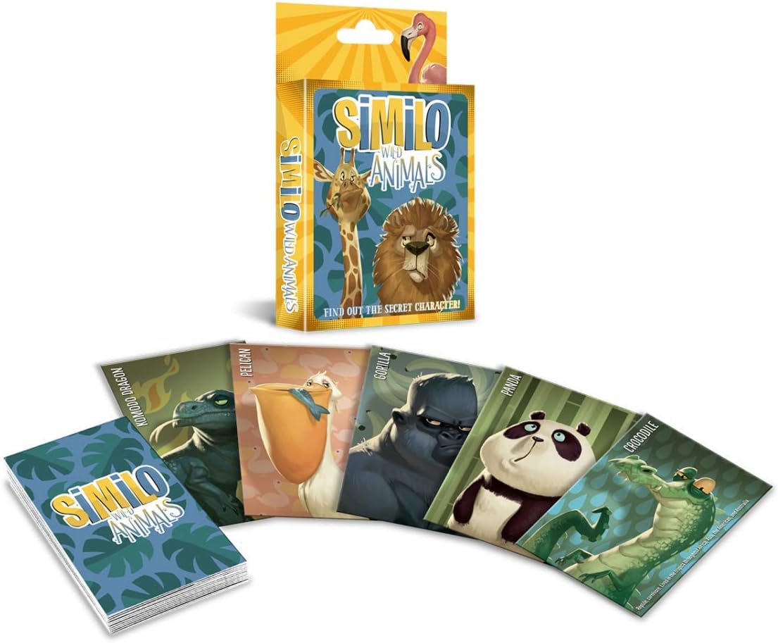 Horrible Guild Similo: Wild Animals Trading Cards - Wild Animals Card Game