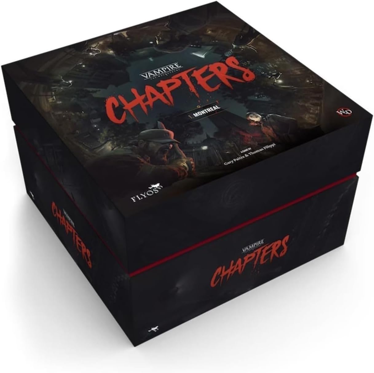 Flyos Games Vampire: The Masquerade - Chapters: Montreal – Cooperative Story-Driven Tabletop RPG 1