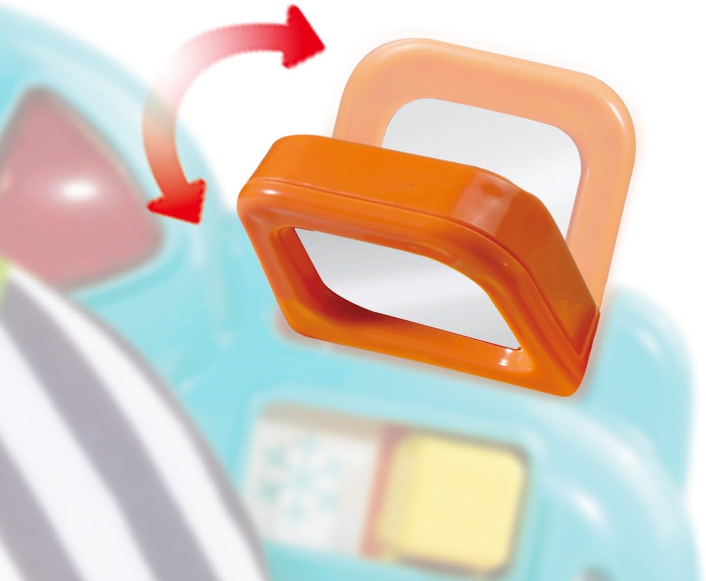 VTech Beep Beep Baby Driver - Interactive Steering Wheel Toy for 3 Months+ 4
