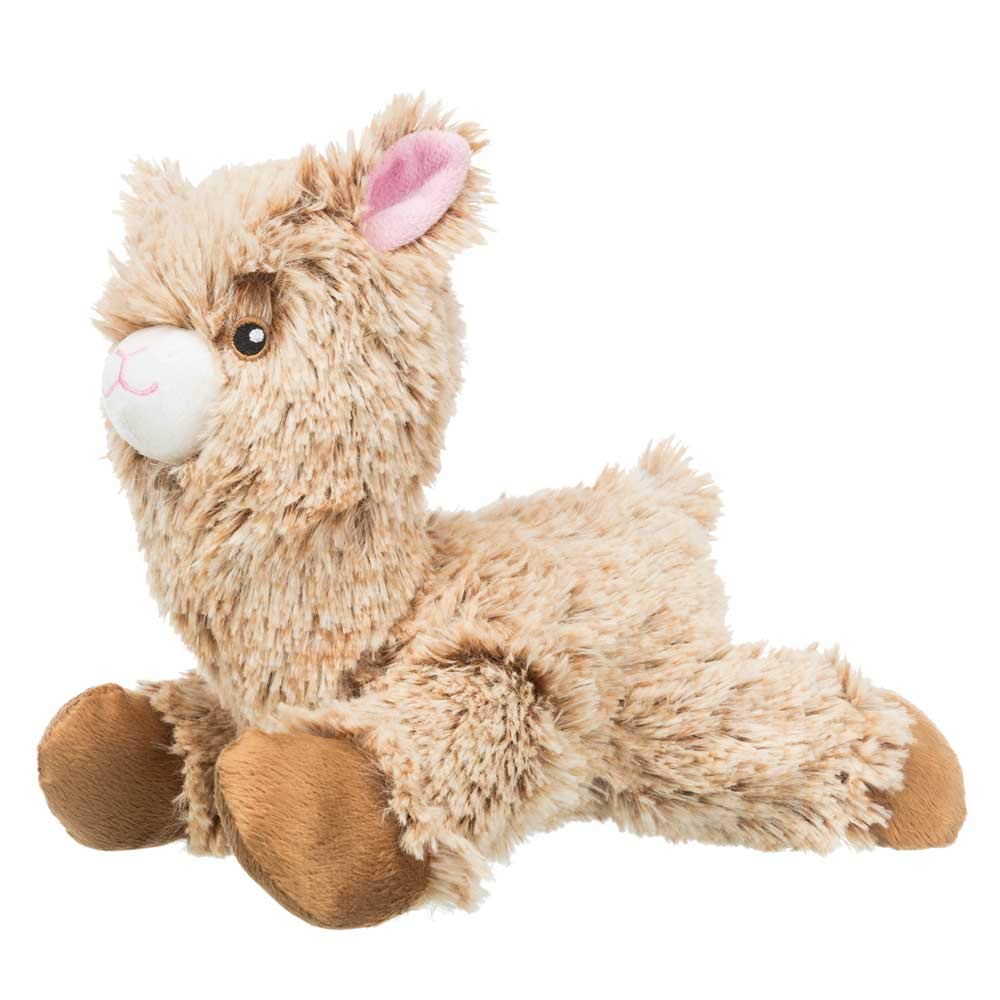 TRIXIE Soft Plush Alpaca Dog Toy - 22cm Silent & Durable for Small Dogs 1