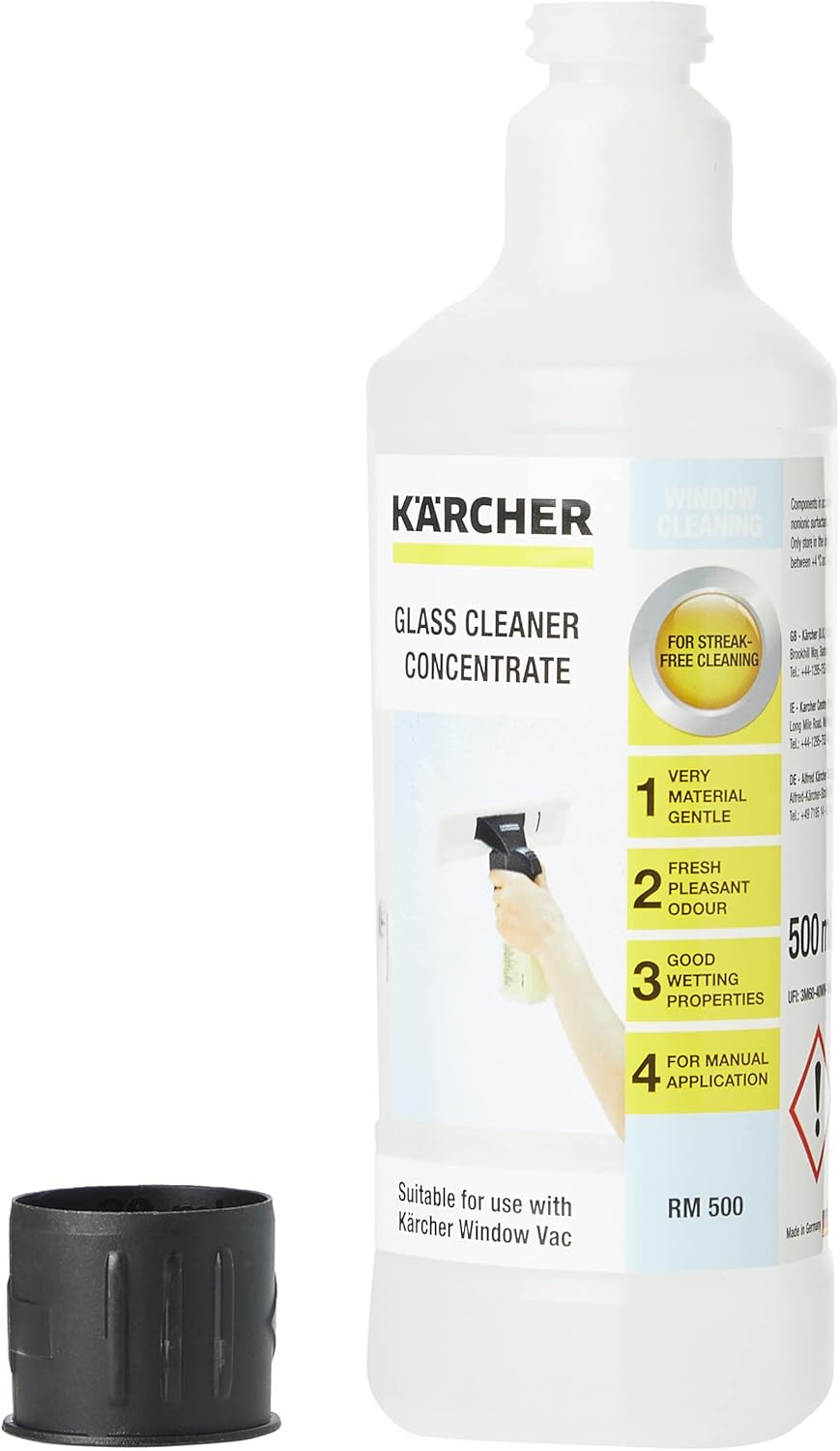 Kärcher - 500 ml Glasreinigungskonzentrat für Fenstersauger 4