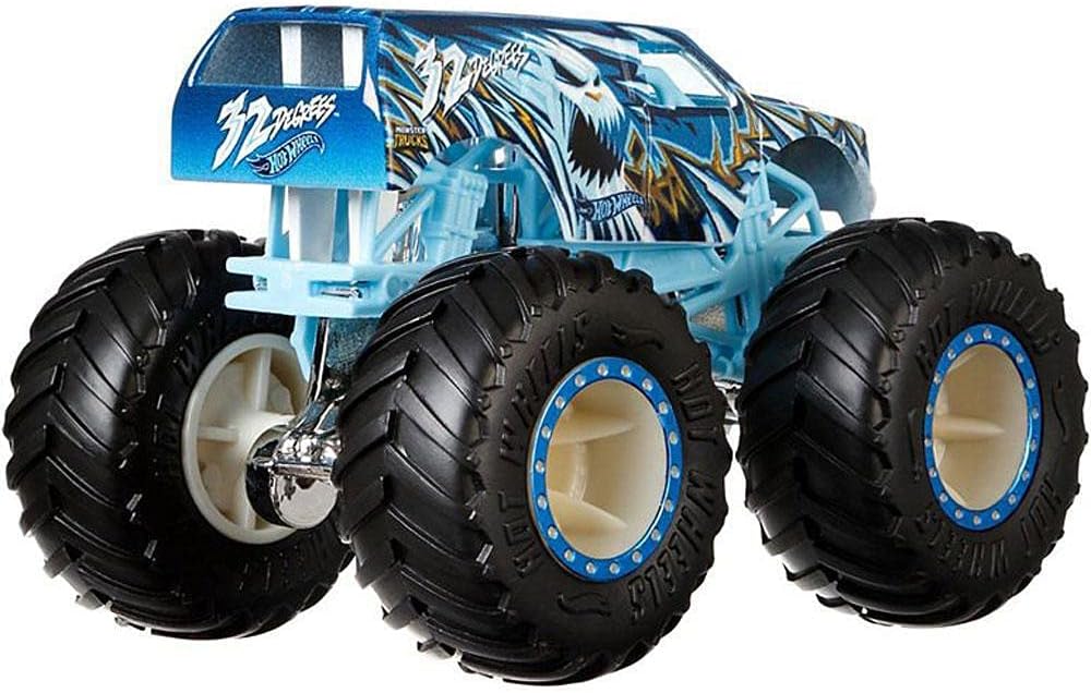 Hot Wheels Monster Trucks 1:64 Demo Doubles 2-Pack - Head-to-Head Battle Vehicles for Kids 4