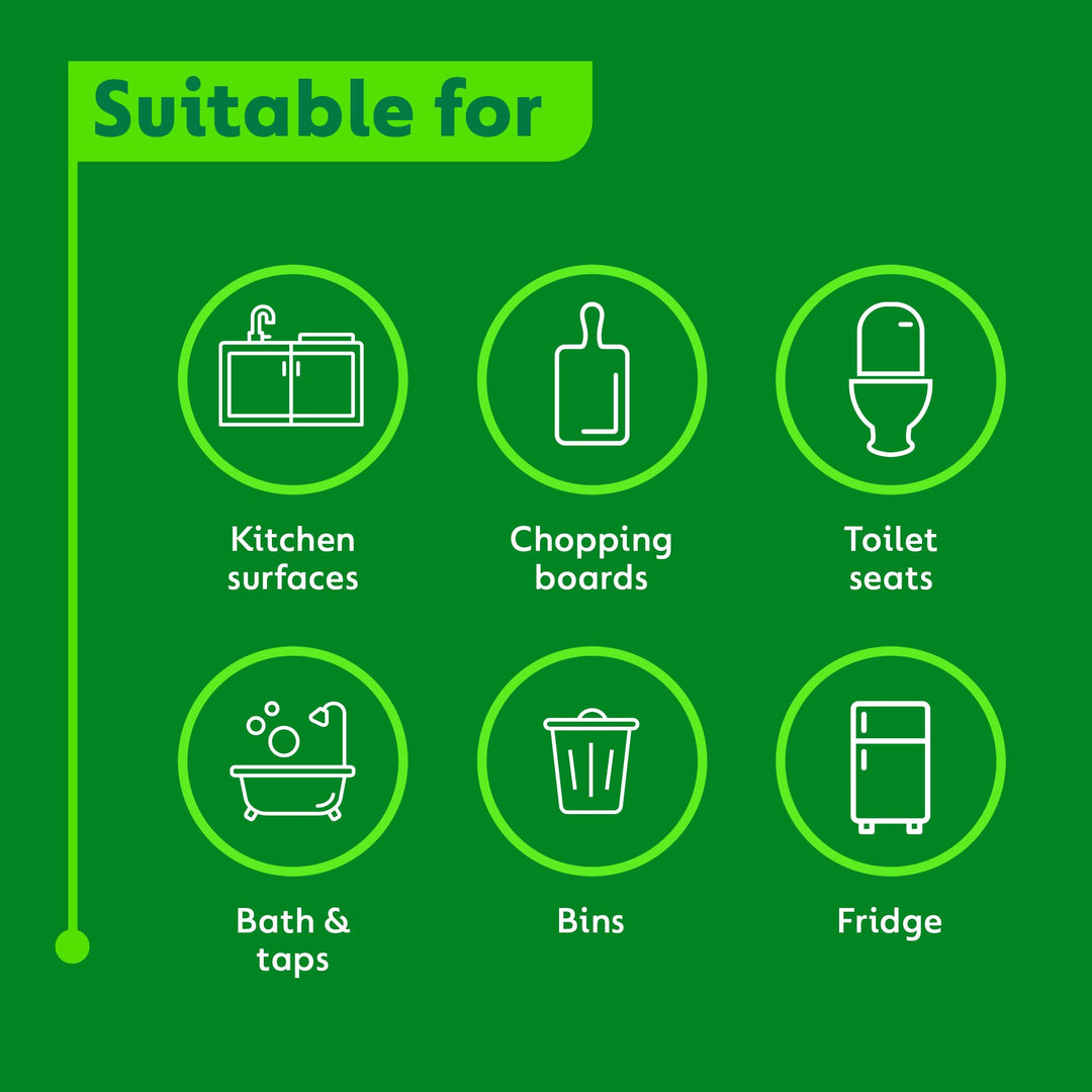 Dettol - Antibacterial Biodegradable Surface Cleaning Disinfectant Wipes 110 x 3