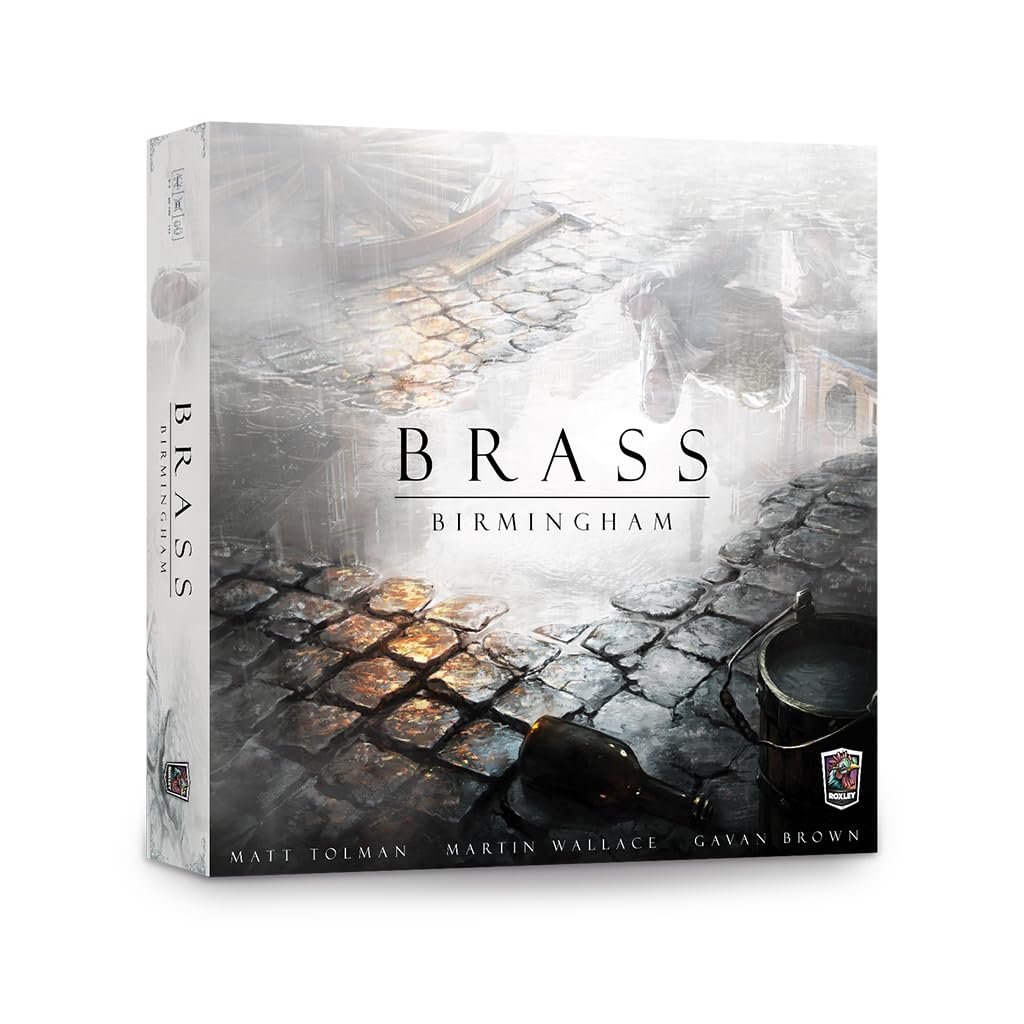 Roxley Brass: Birmingham Board Game | Ages 14+ | 2-4 Players | 120 Minute Play Time 4