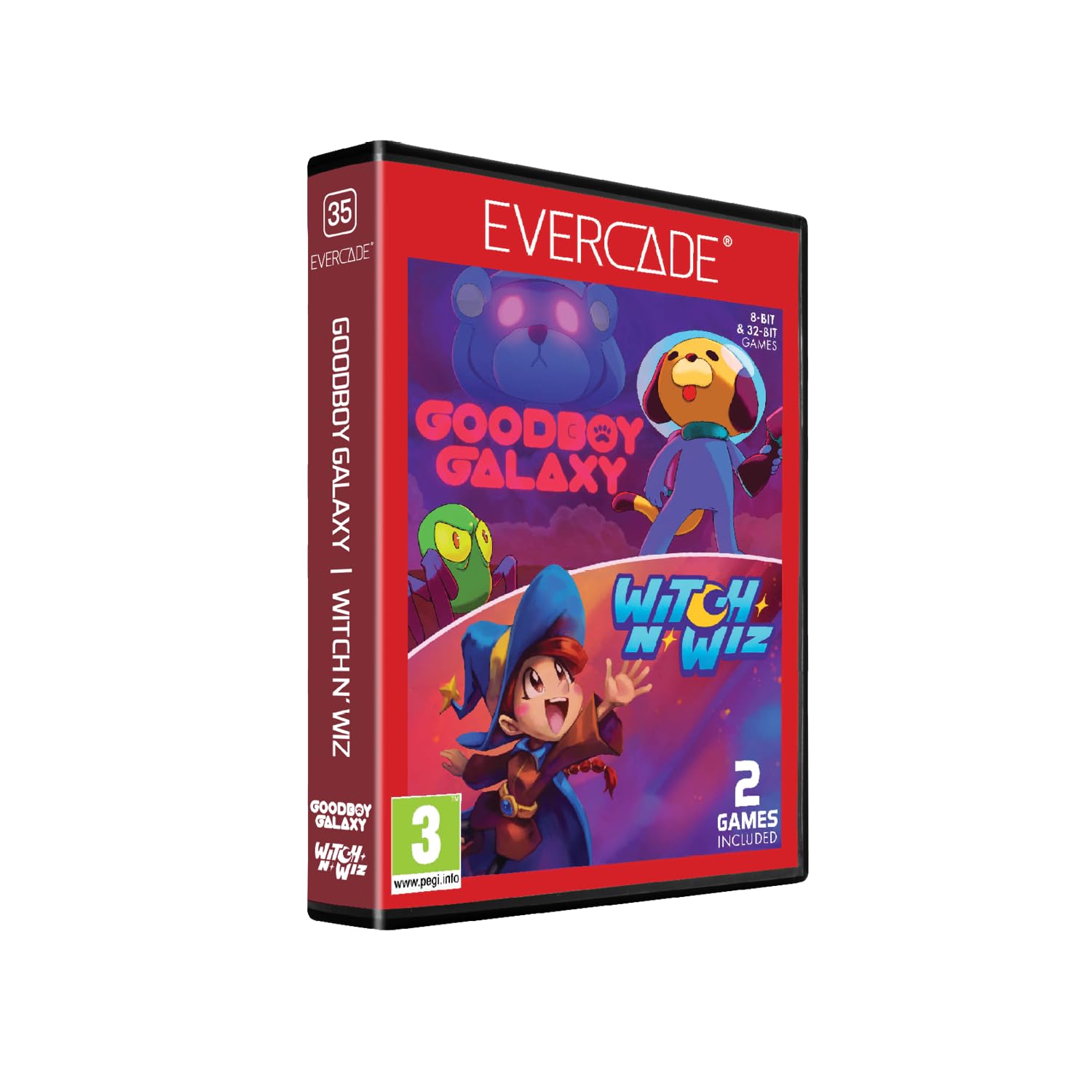 Goodboy Galaxy / Witch N' Wiz [Evercade] 1