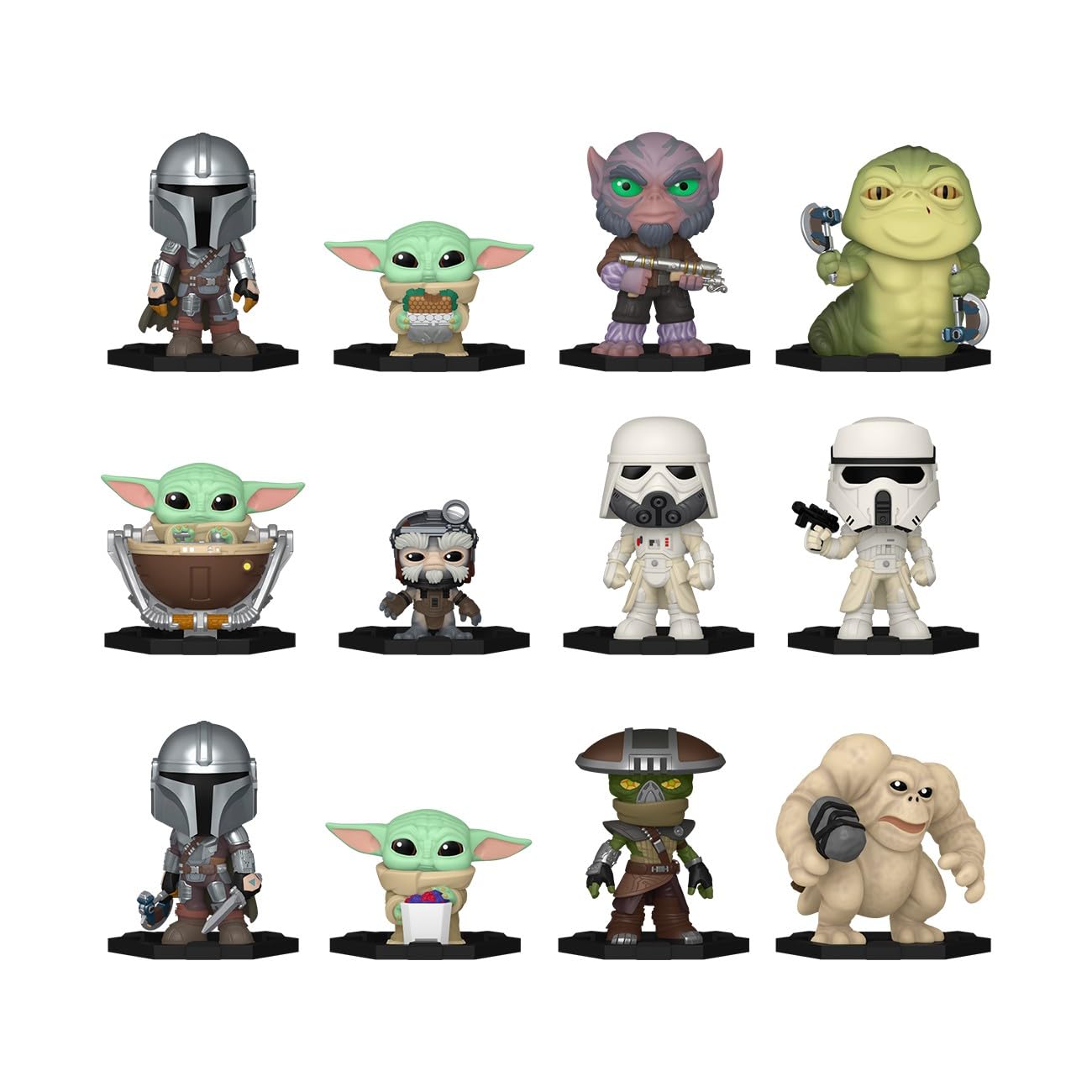 Funko Mystery Mini: Star Wars - The Mandalorian and Grogu - 1 of 12 Random Figures
