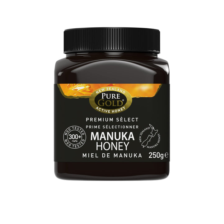 Pure Gold Manuka Honey 300+ MGO Certified 250g