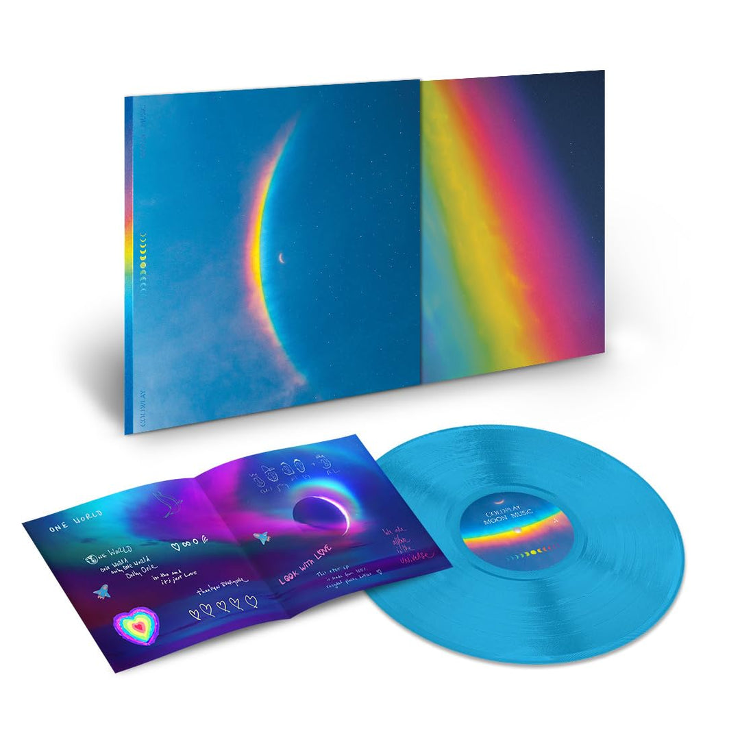 Moon Music - Translucent Blue EcoRecord LP [VINYL]