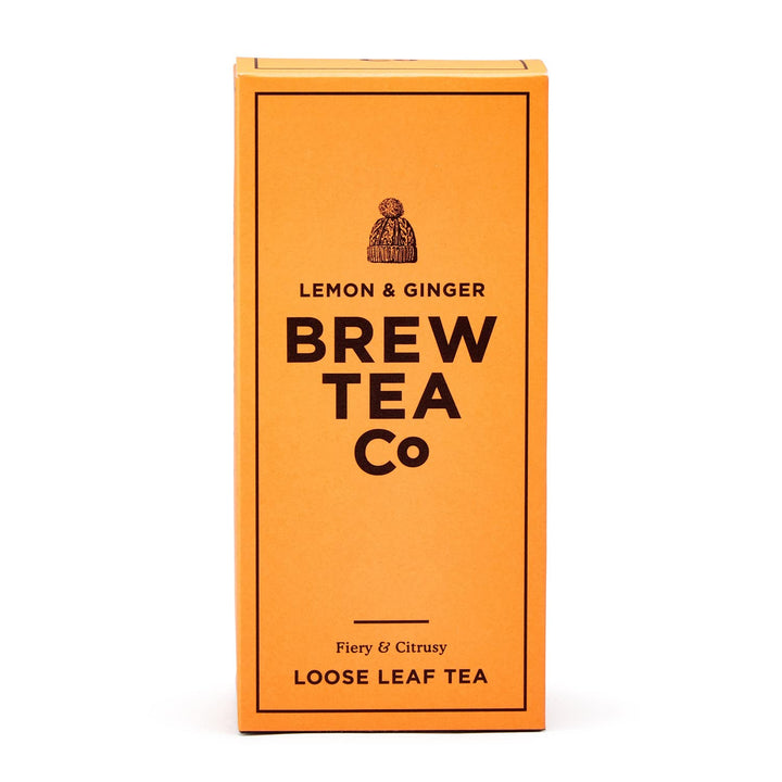 Brew Tea Co Lemon and Ginger Loose Leaf Tea 113g