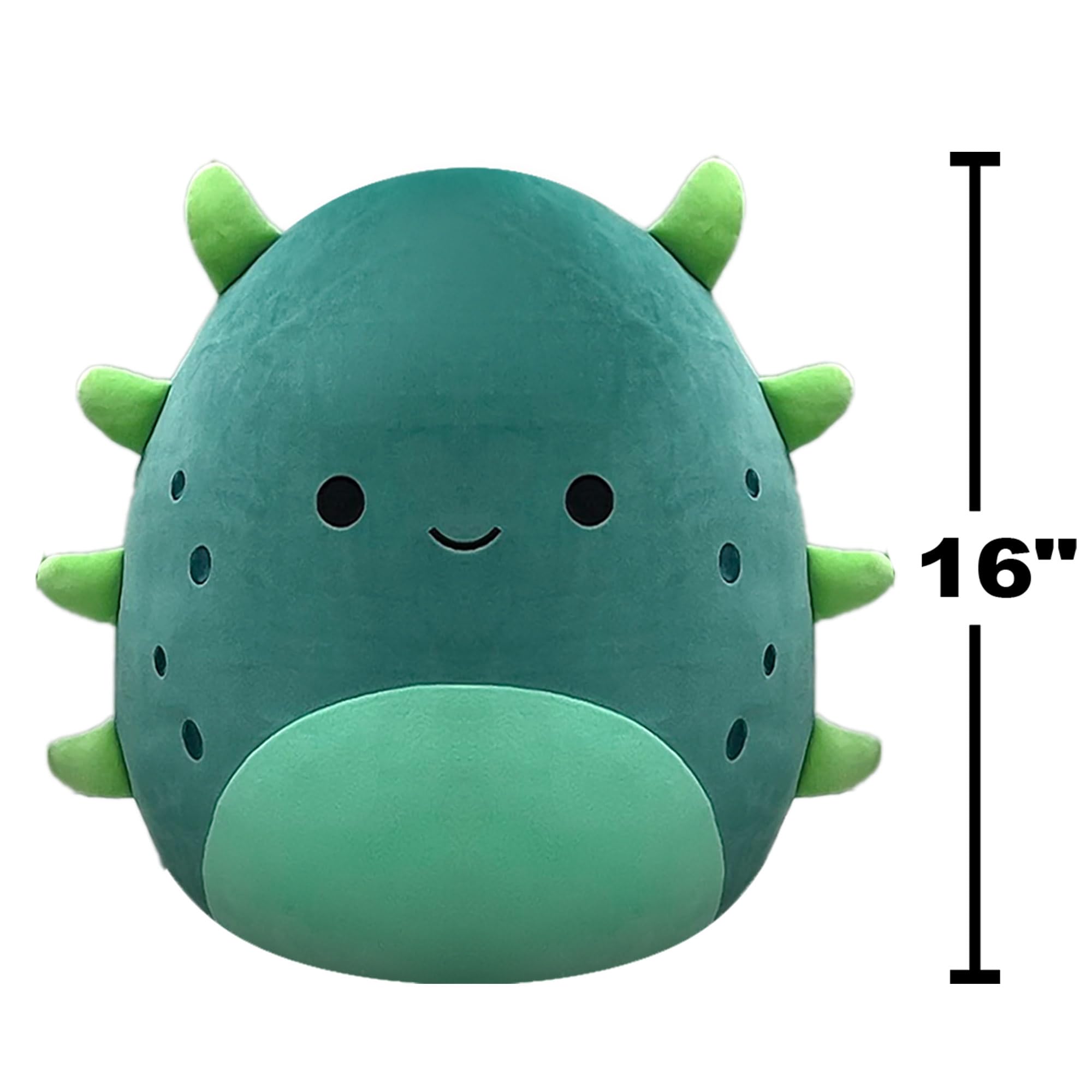 Squishmallows Wasabi the Green Sea Cucumber - 16 Inch Plush Stuffed Animal