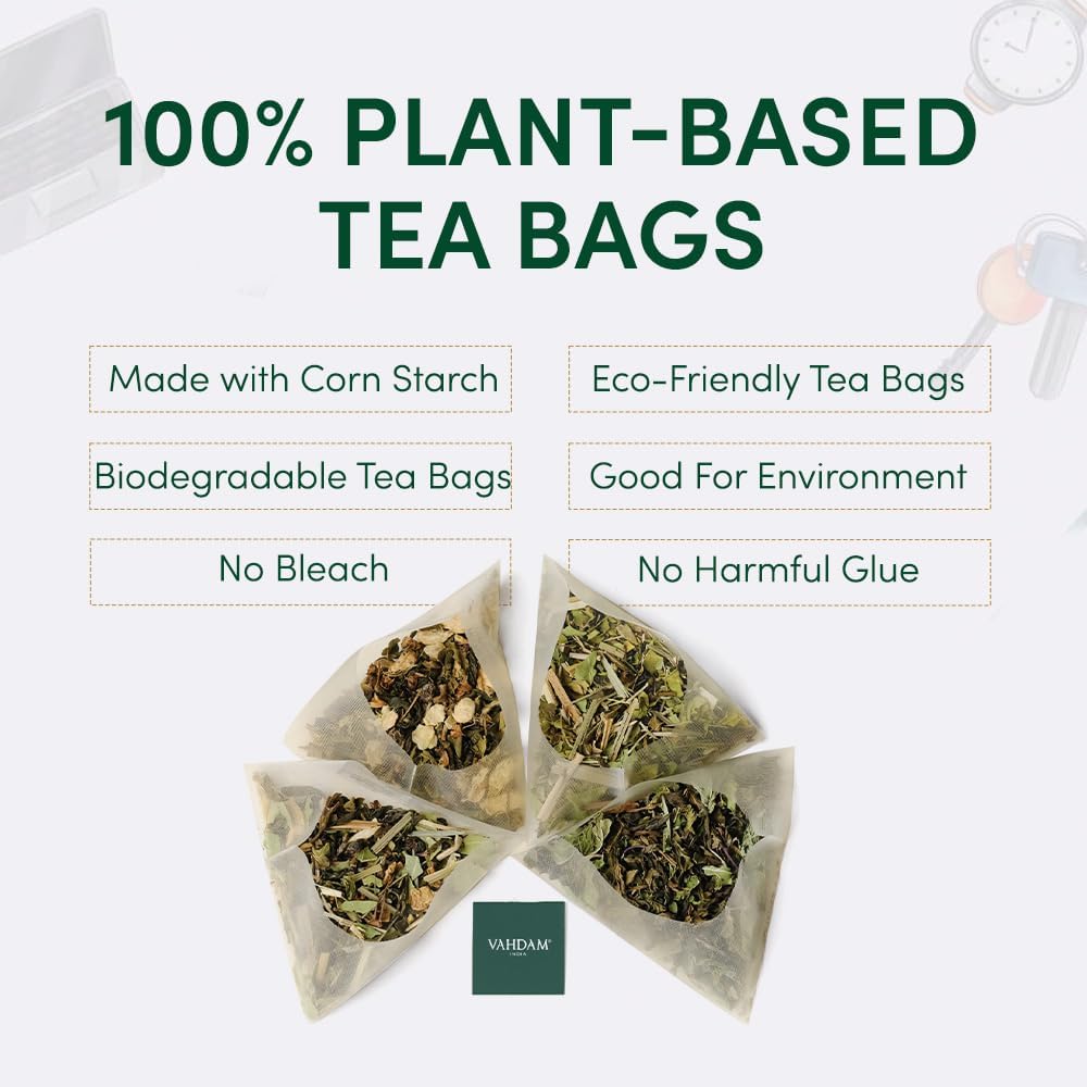VAHDAM Merry Christmas Tea Gift Set - Limited Edition 9 Assorted Tea Bags