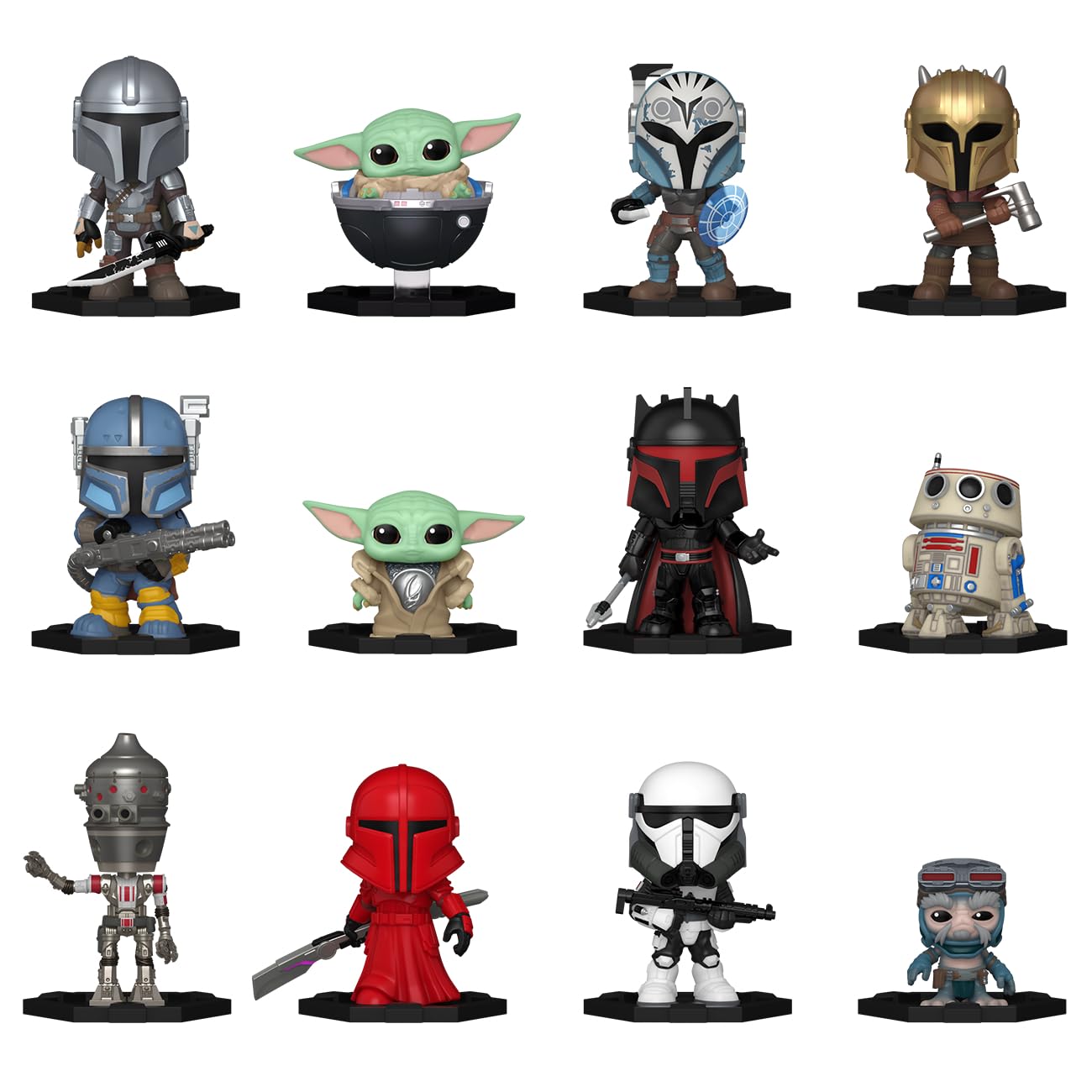 Funko Mystery Mini - Star Wars: The Mandalorian Collectible Vinyl Figure | 3.4 in | Styles Vary 2