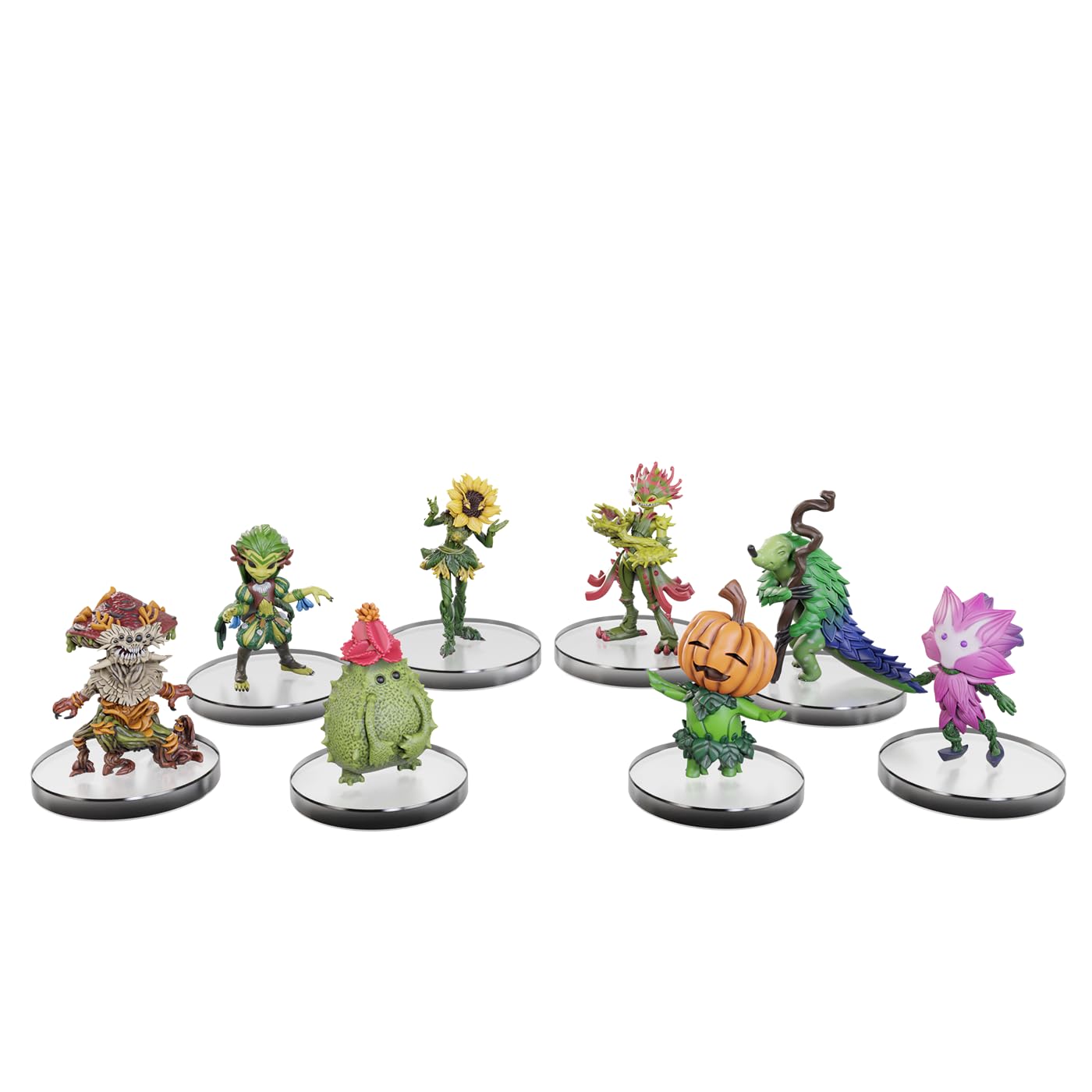 WizKids Pathfinder Battles: Leshy Boxed Set - 8-Pack Miniatures Collection 1
