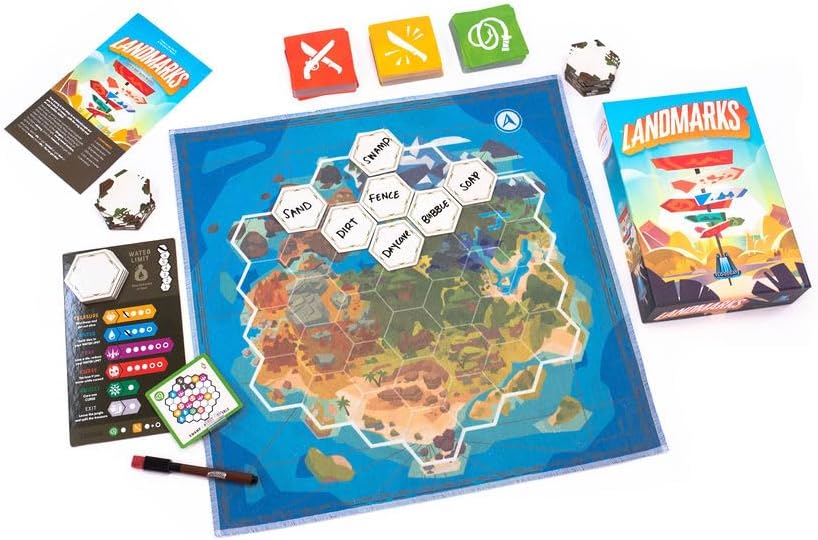 Floodgate Games Landmarks Brettspiel 4