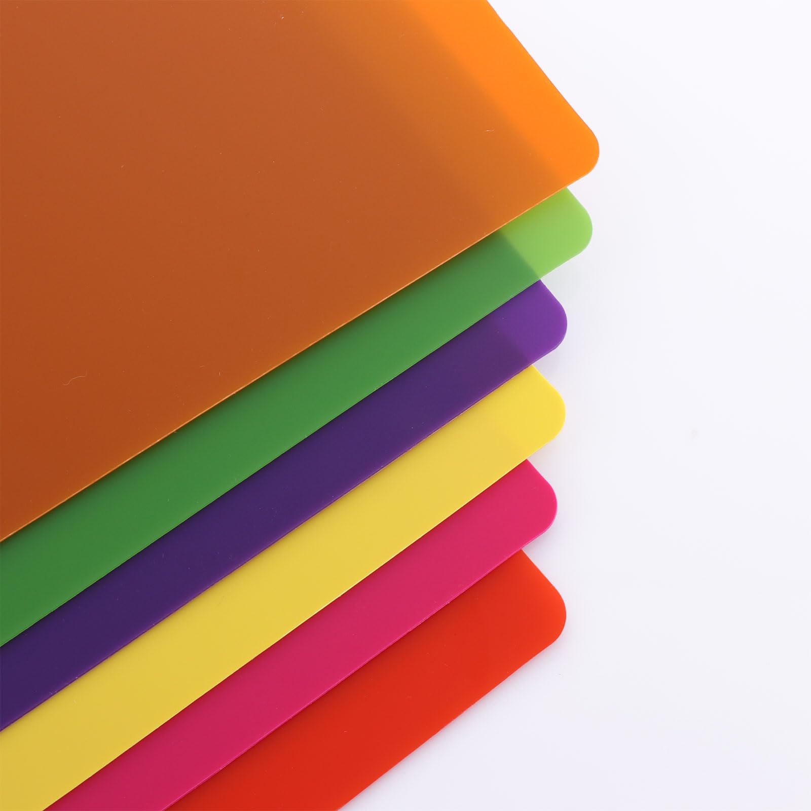 ASelected 6 Pcs A4 Plastic Clipboard Set - Durable PP Material, Low Profile Clip | Holds 100 Sheets 5