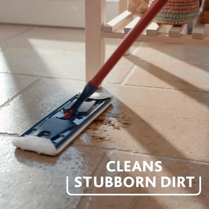 Vileda H2PrO Flat Mop Refill - Microfibre Power for Stubborn Dirt Removal