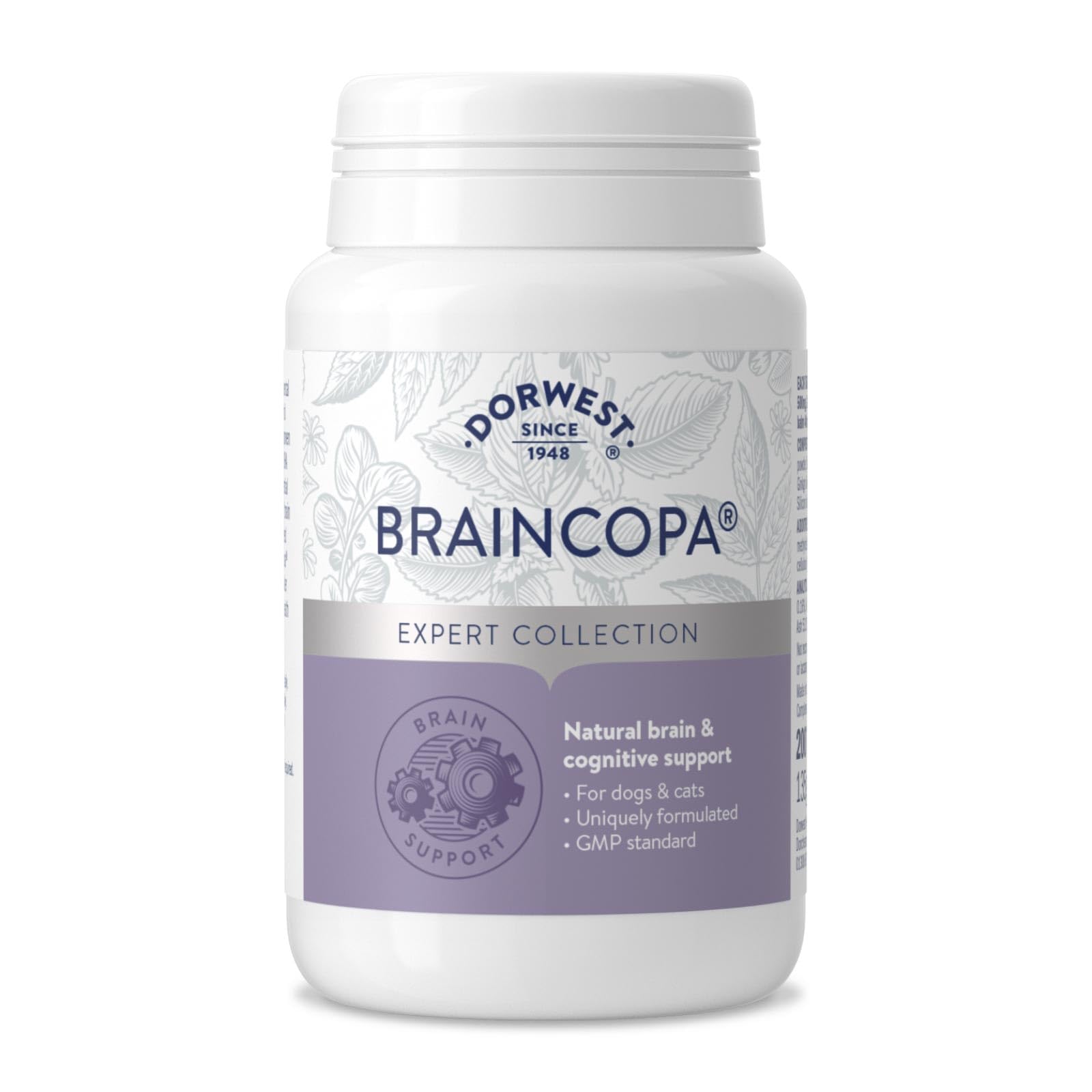 DORWEST HERBS BrainCopa Tablets - Cognitive Support for Dogs | 200 Count 1