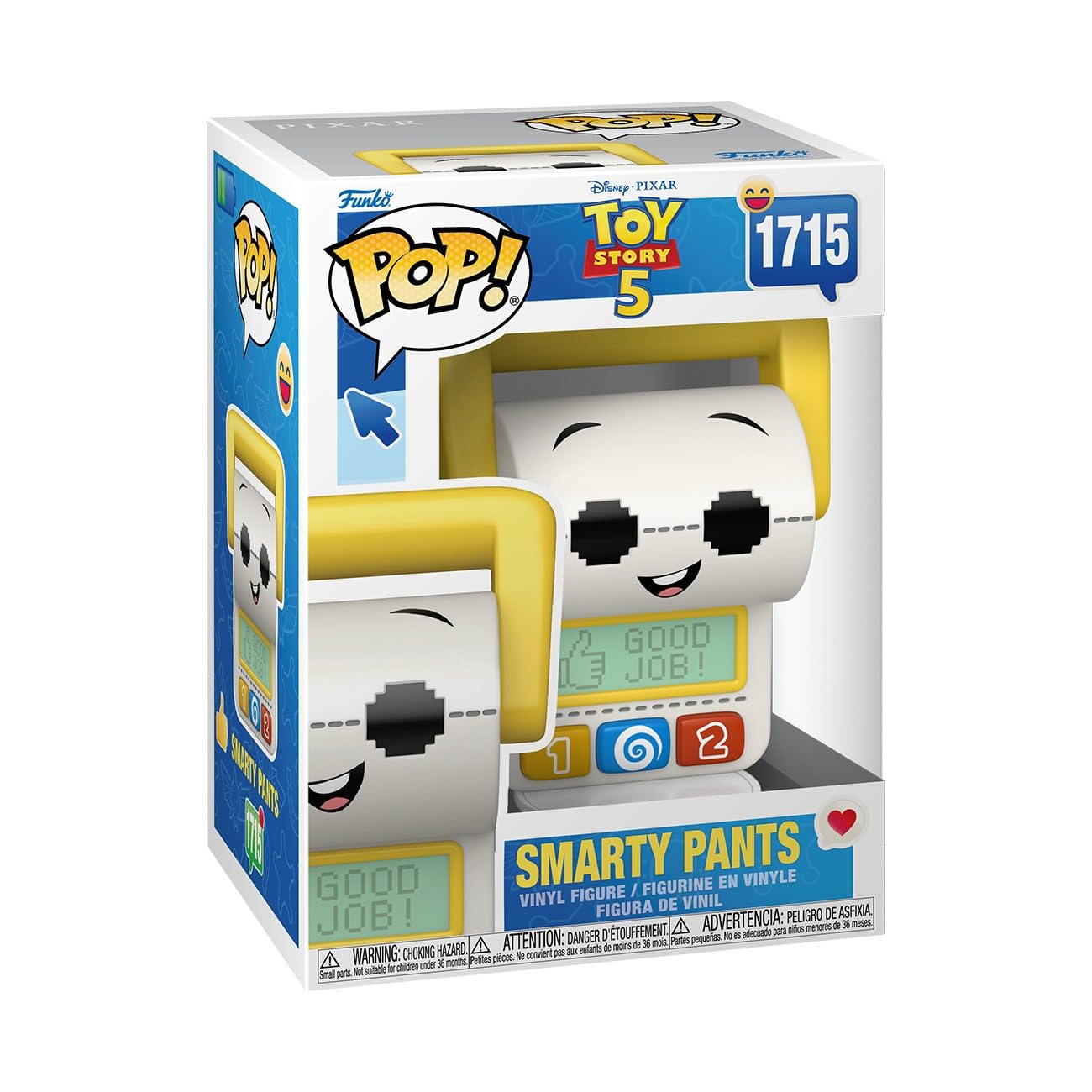 Funko POP! Disney: Toy Story 5 - Smarty Pants Collectable Vinyl Figure | ~3.75 in