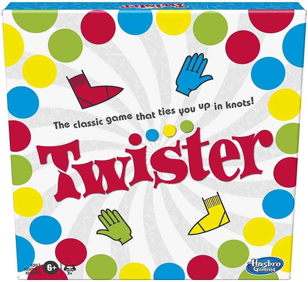 Hasbro Gaming Twister-Spiel – Familienpartyspiel im Freien für Kinder ab 6 Jahren 3