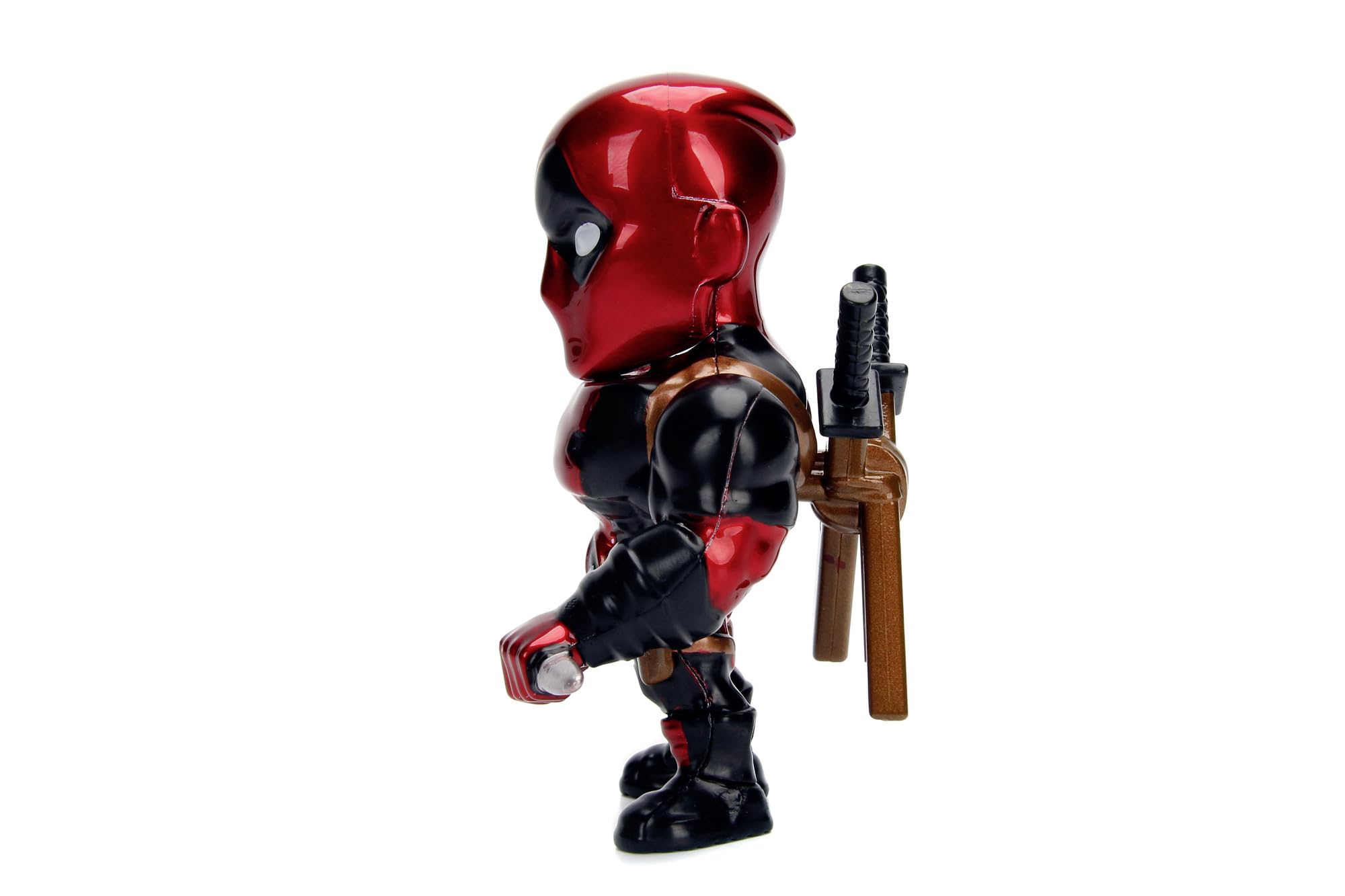 Jada Toys Marvel Deadpool Action Figure 10 cm Die-Cast Collectable | Red 3