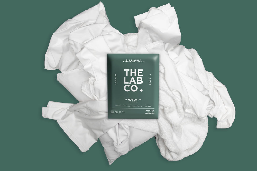 The Lab Co. - Laundry Detergent Strips Sheets (32 Loads, Eco Ultra-Concentrated)