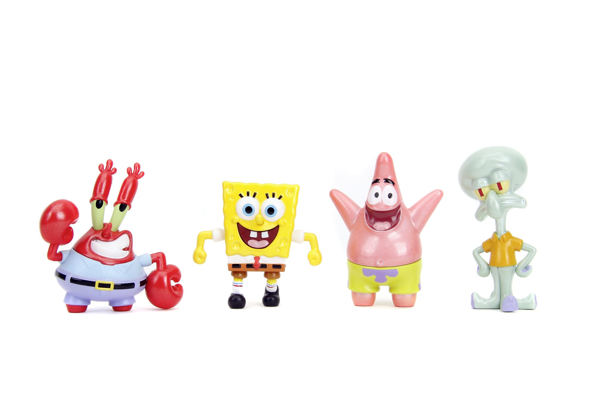 Jada SpongeBob 2.5-Inch Metalfigs 4-Pack - Nickelodeon Collectible Action Figures 5