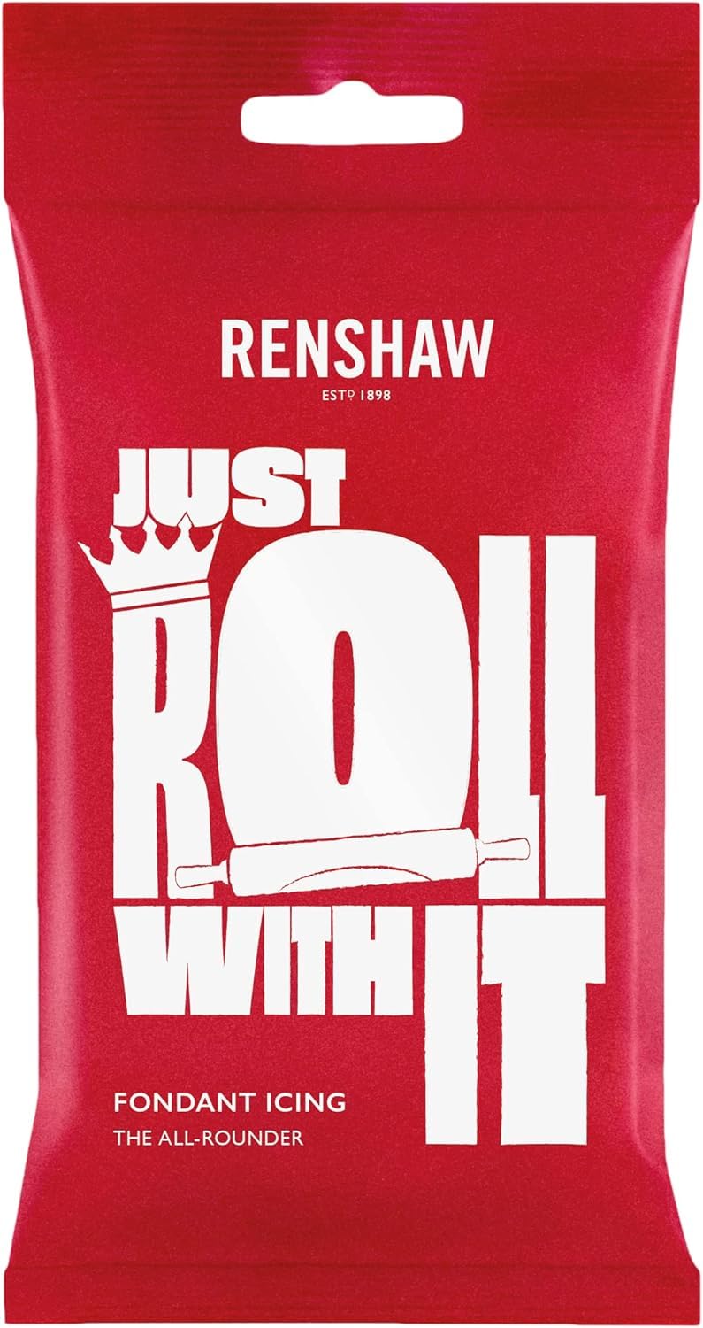 Renshaw White Just Roll With It Fondant Icing - Ready to Roll | 500g