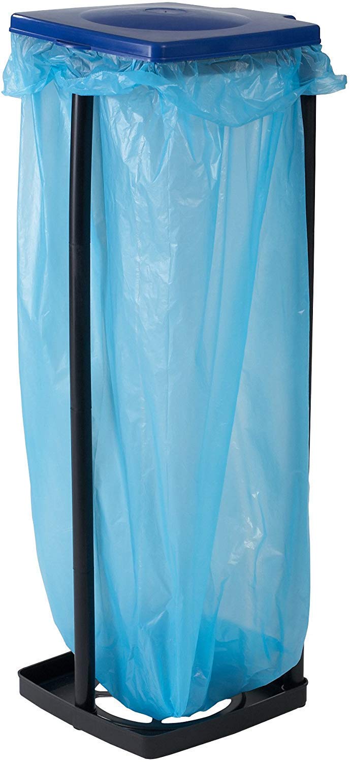 Axentia Top Star Bin Bag Holder Stand - 120L Capacity | Height Adjustable | Plastic 1