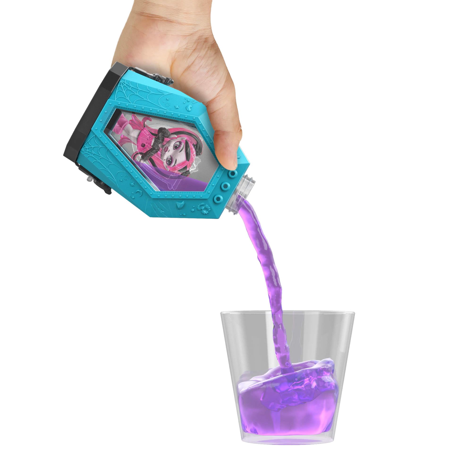 Monster High Little Frights Mini Doll - Water Reveal, Customizable Charms | 3 Inch Doll | Ages 4+ 5
